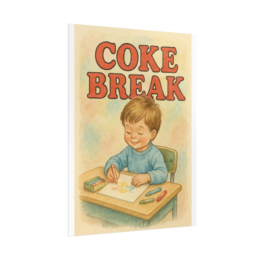 Coke Break Poster 6" x 8"