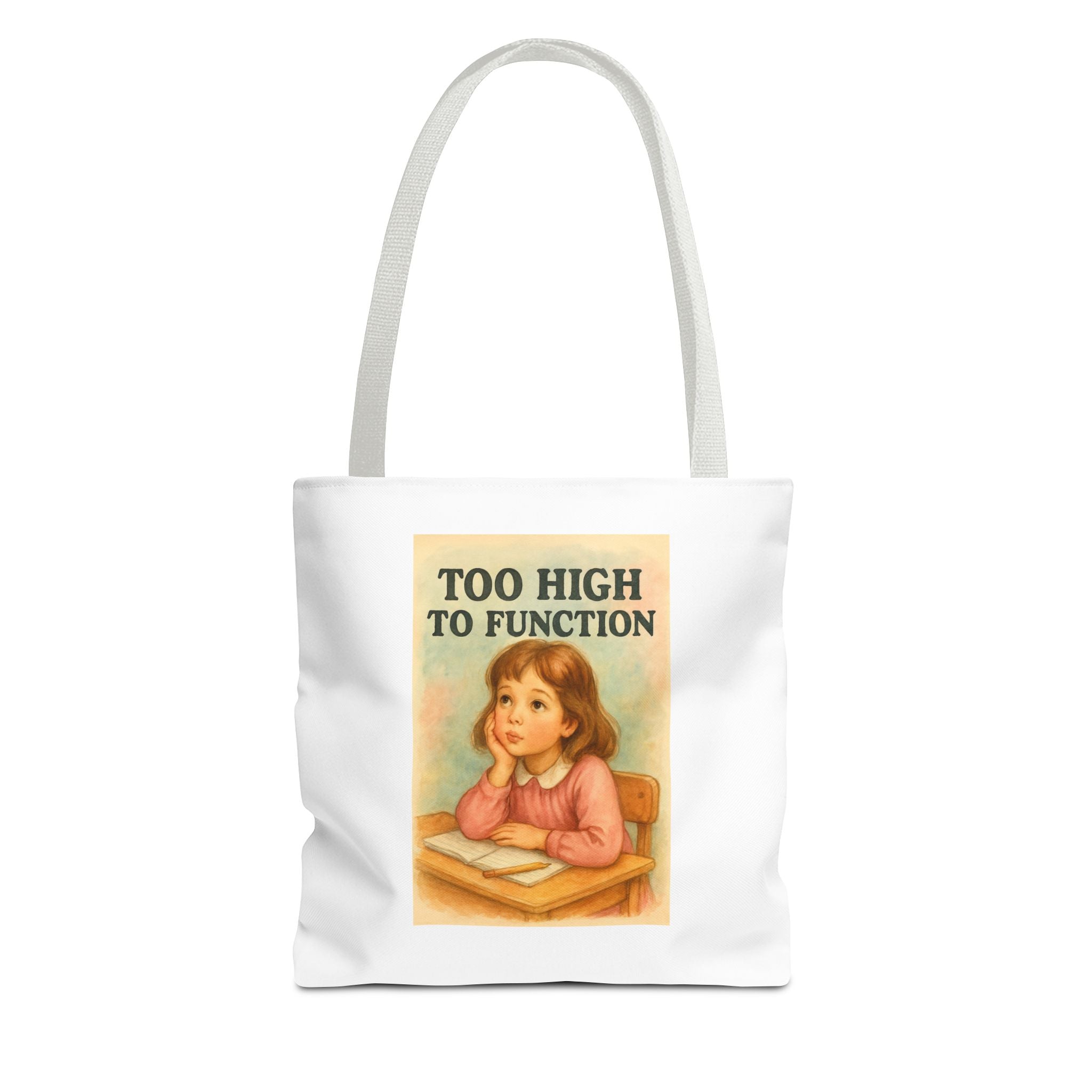 Too High To Function & Candy Chaos - Tote Bag  Fun Eco-Friendly Shoulder Bag
