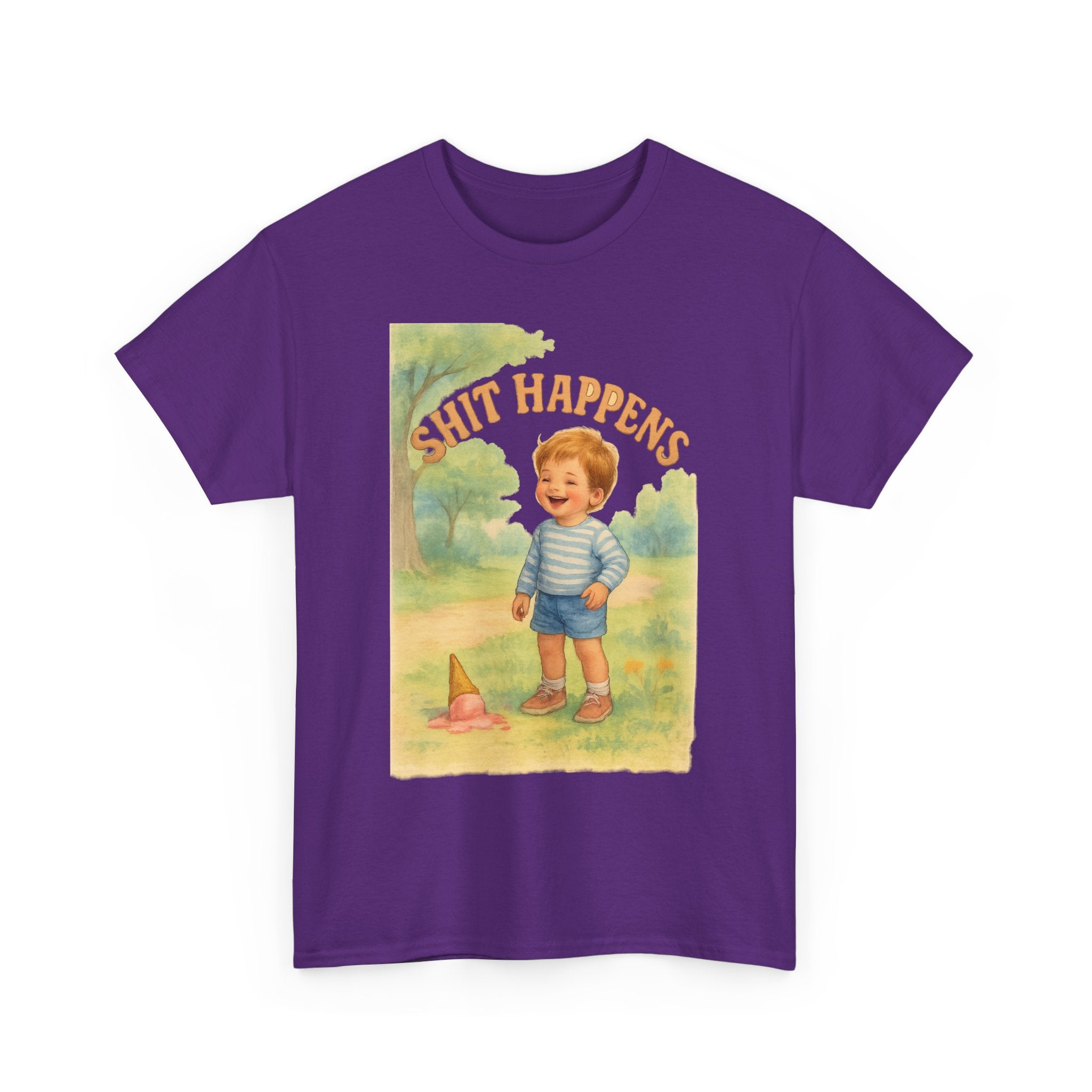 Shit Happens - Unisex Funny T-Shirt