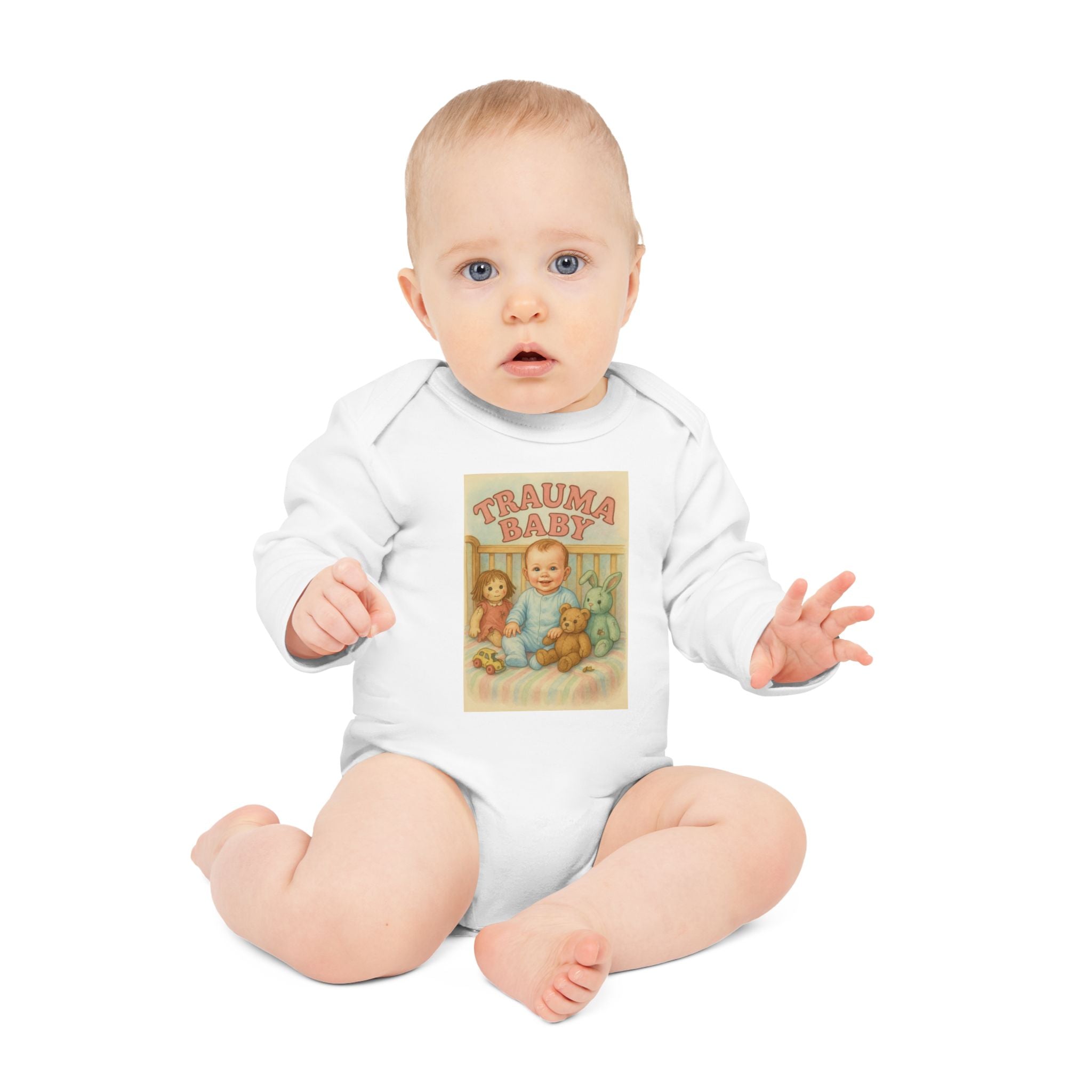 Trauma Baby - Funny Baby Bodysuit