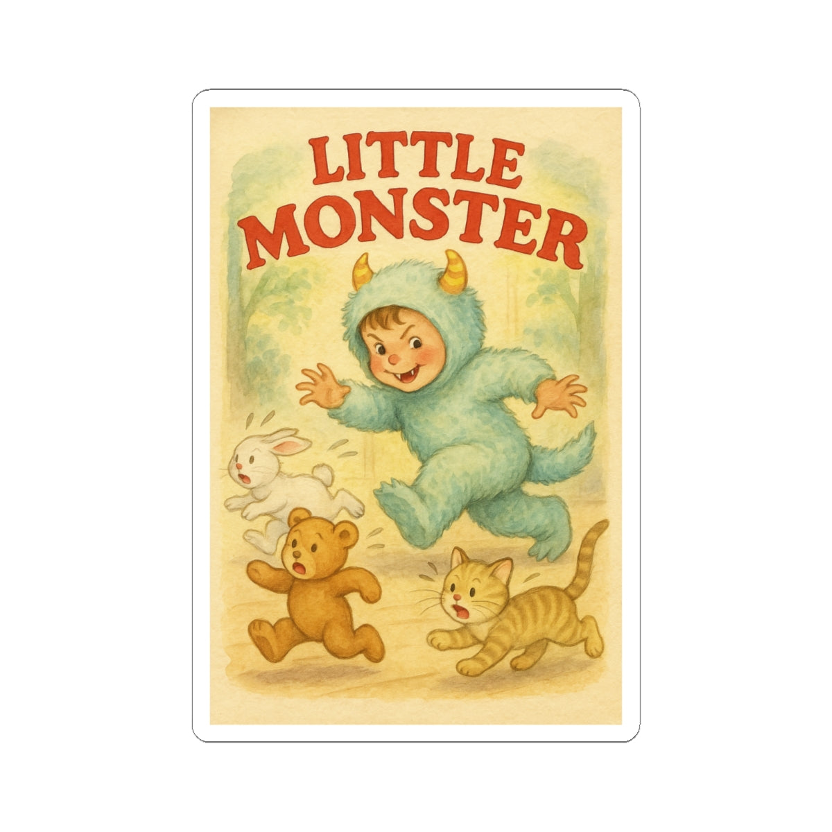 Little Monster Sticker