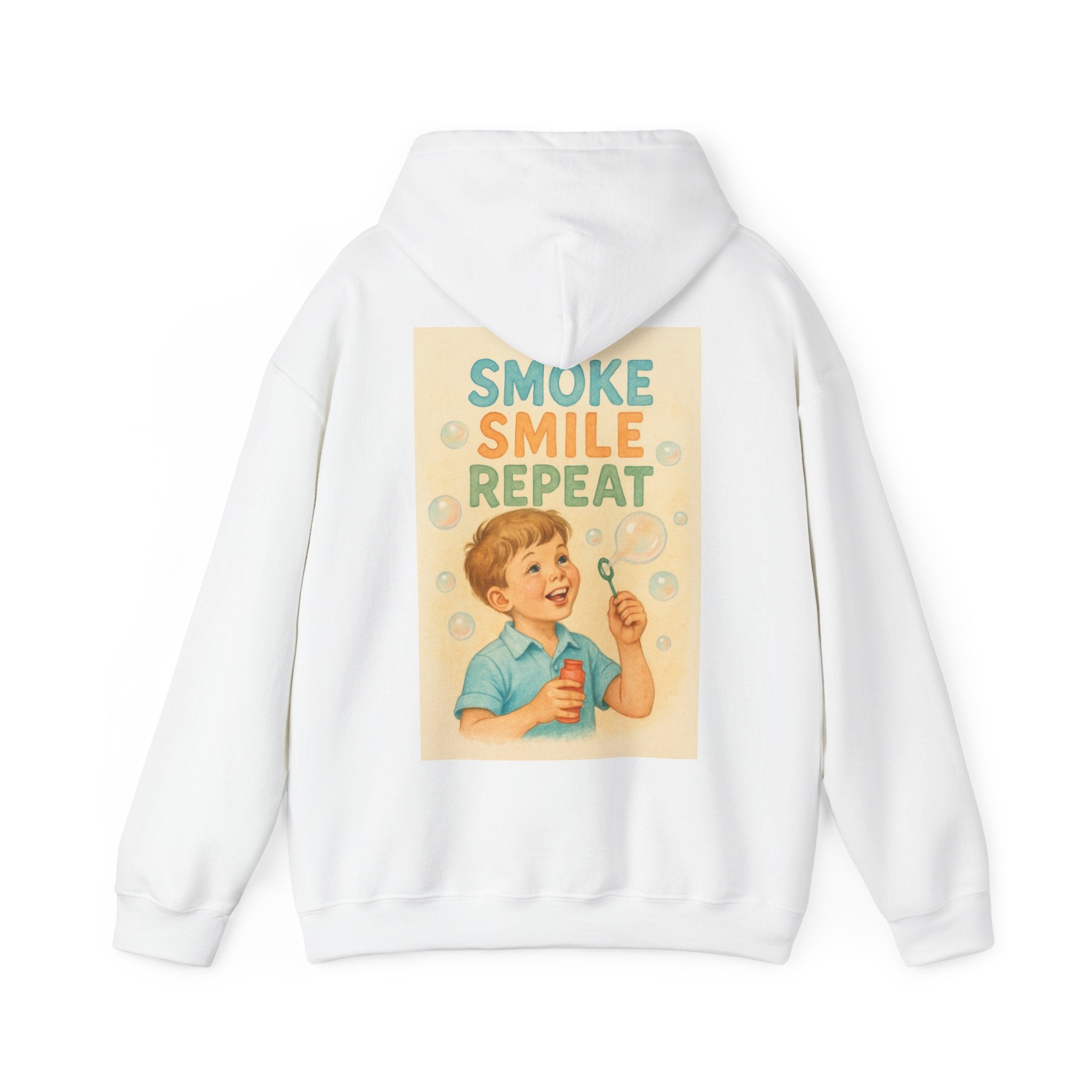 Smoke Smile Repeat - Unisex Funny Hoodie