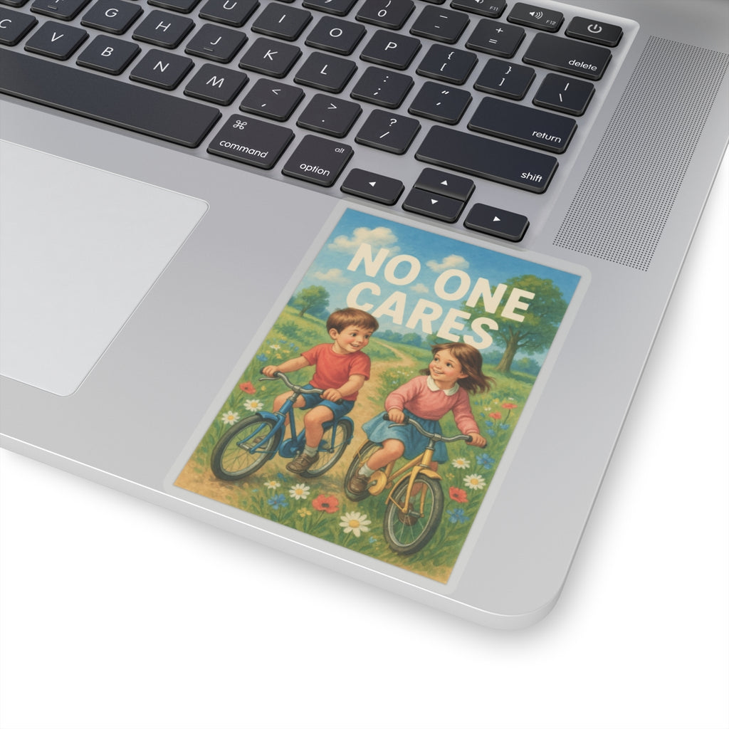 No One Cares Sticker