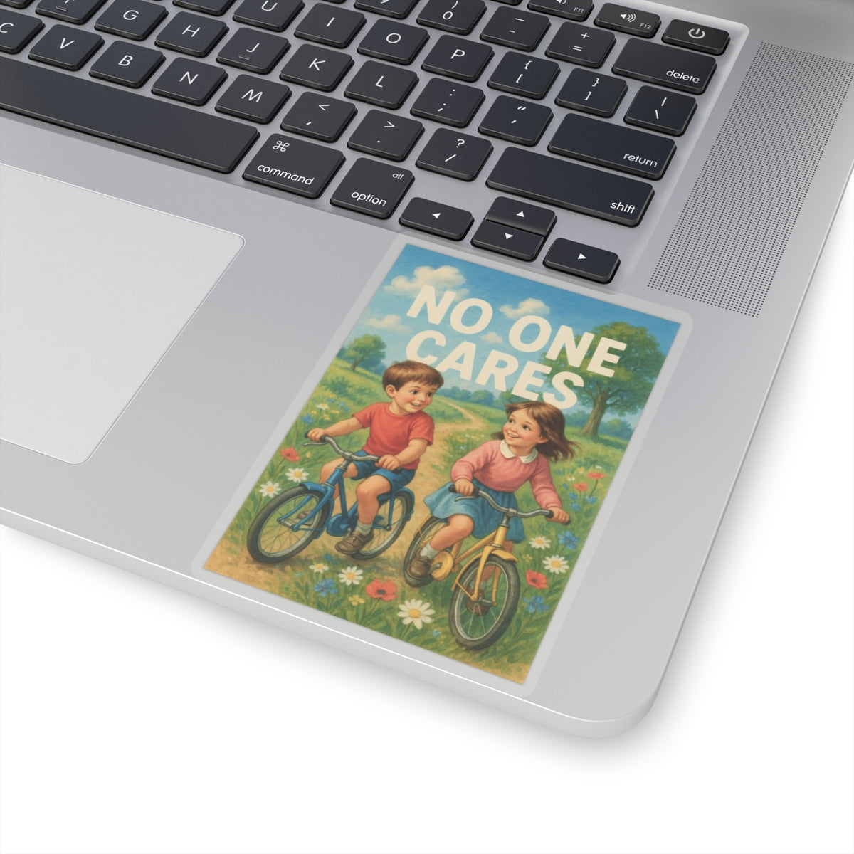 No One Cares Sticker