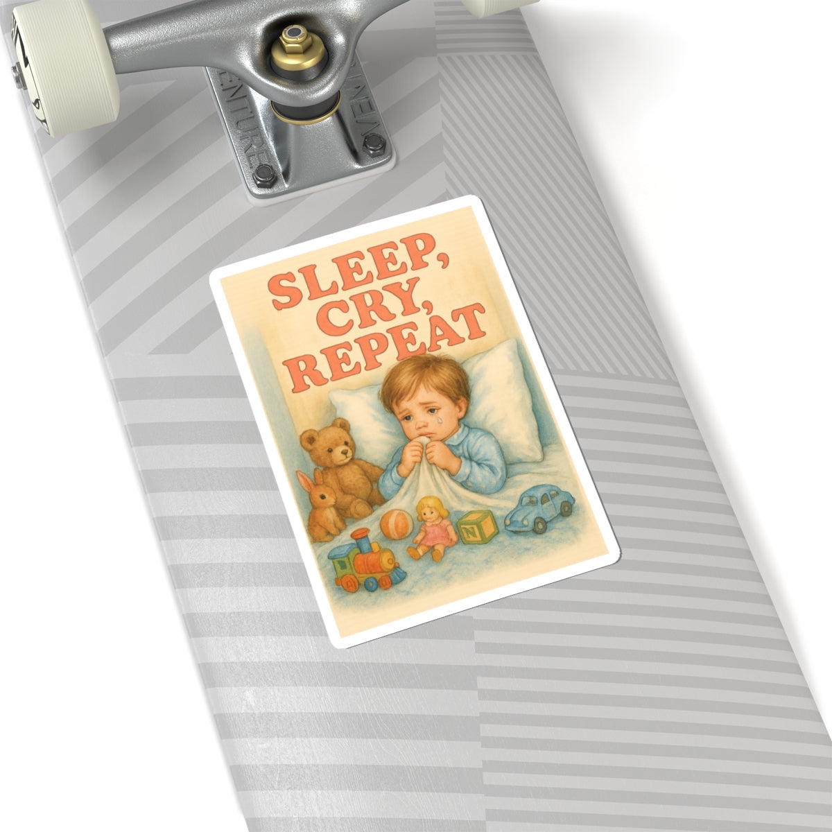 Sleep Cry Repeat Sticker