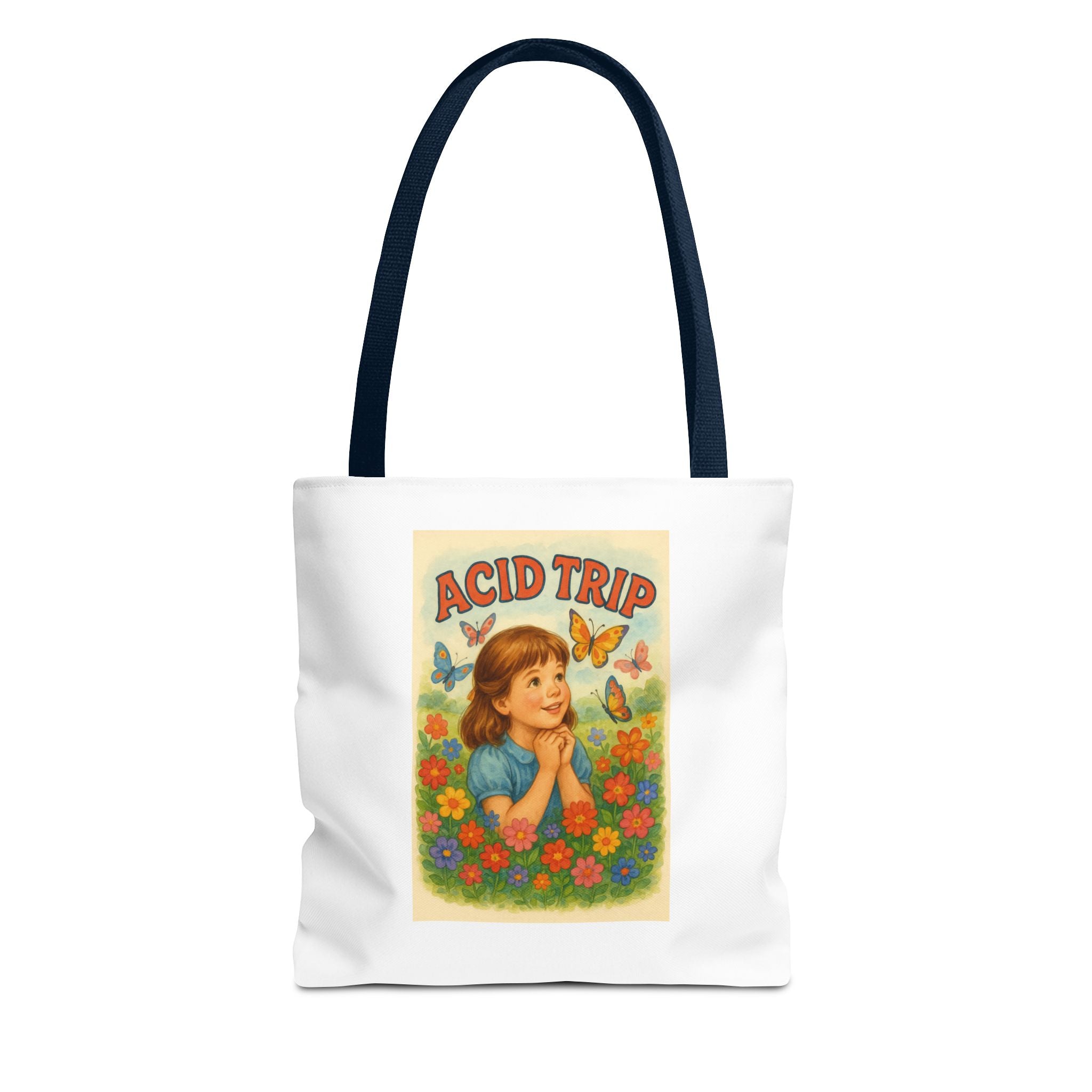 Acid Trip & Candy Chaos - Tote Bag  Fun Eco-Friendly Shoulder Bag