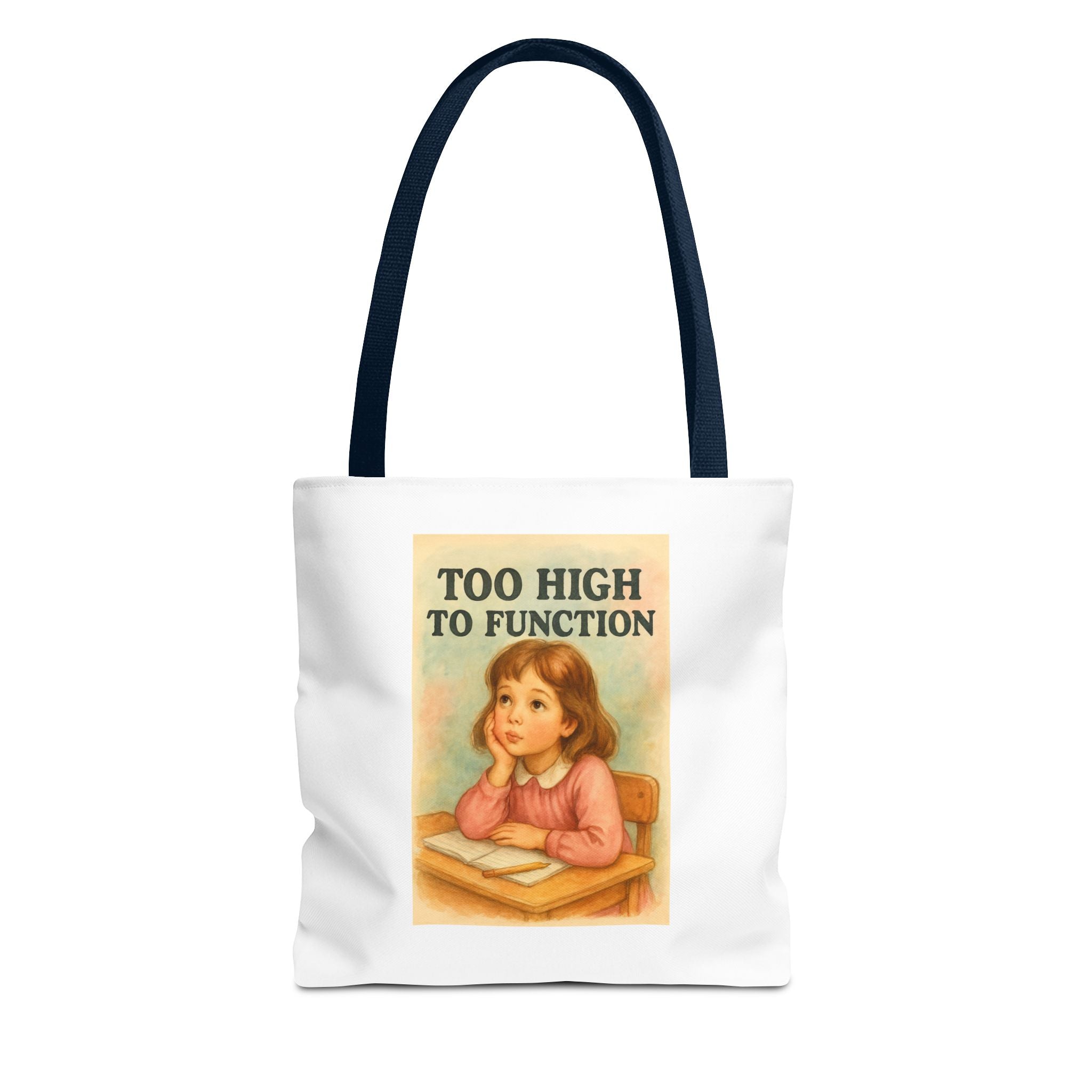 Too High To Function & Candy Chaos - Tote Bag  Fun Eco-Friendly Shoulder Bag
