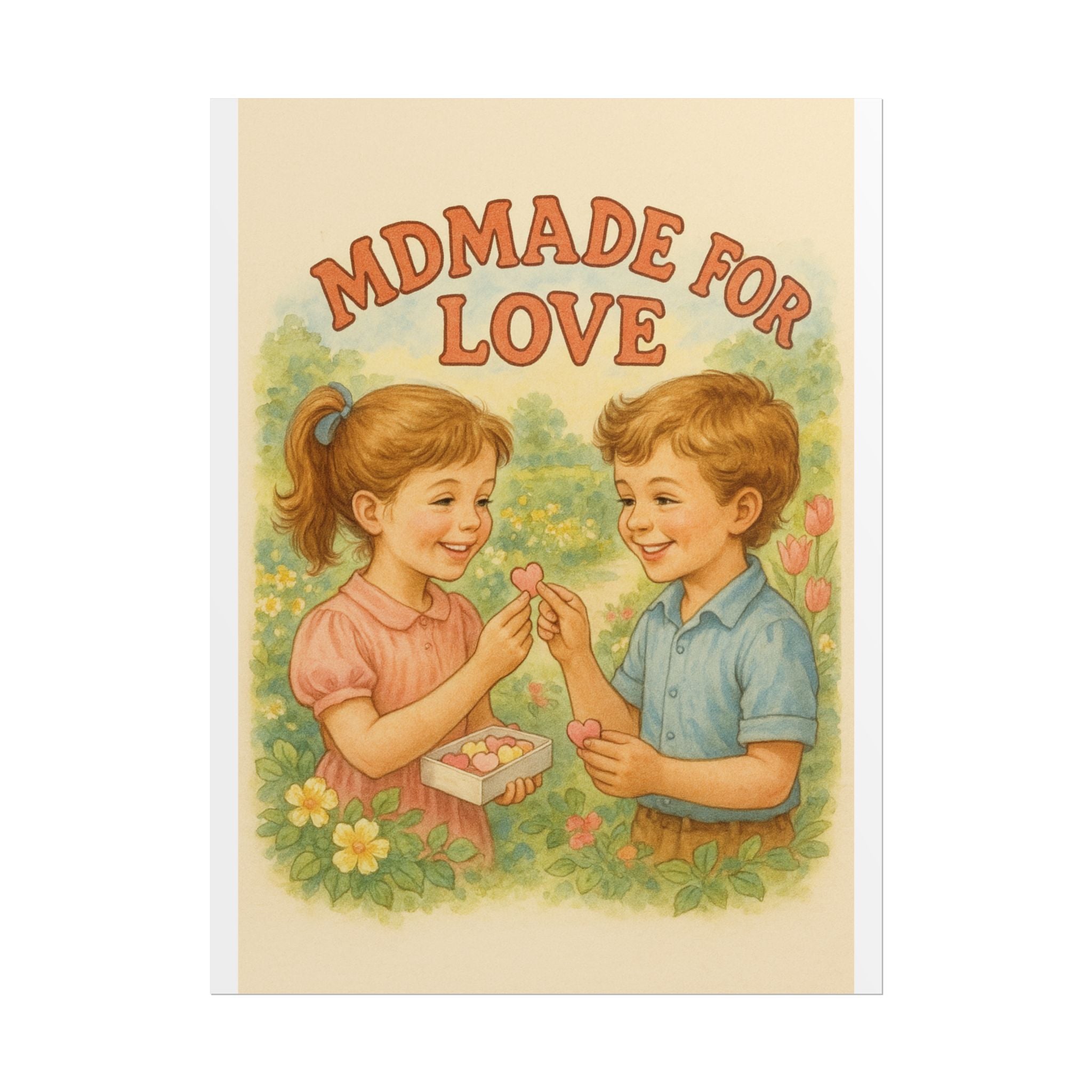 MDMAde For Love Poster 6" x 8"