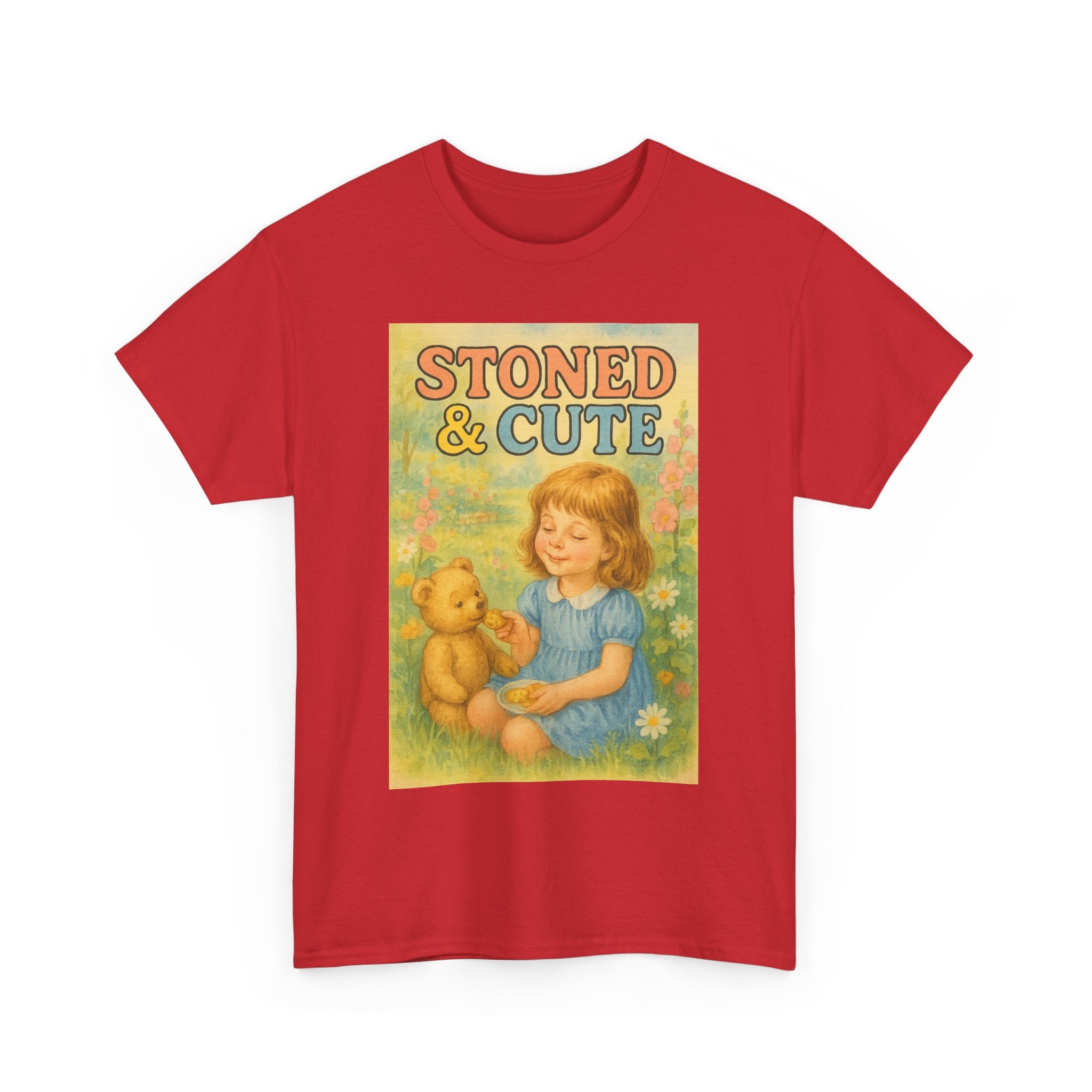 Stoned & Cute - Unisex Funny T-Shirt