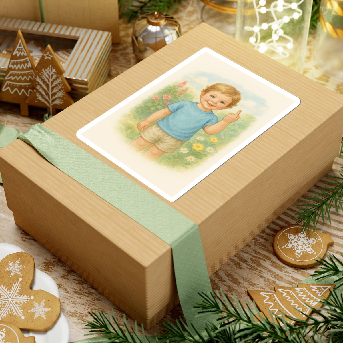 Middle Finger Sticker