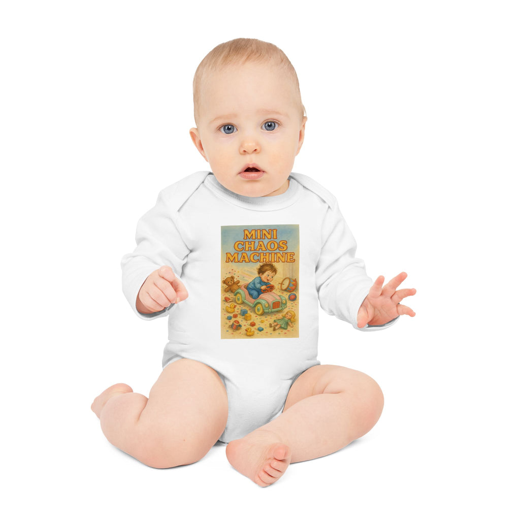 Mini Chaos Machine - Funny Baby Bodysuit