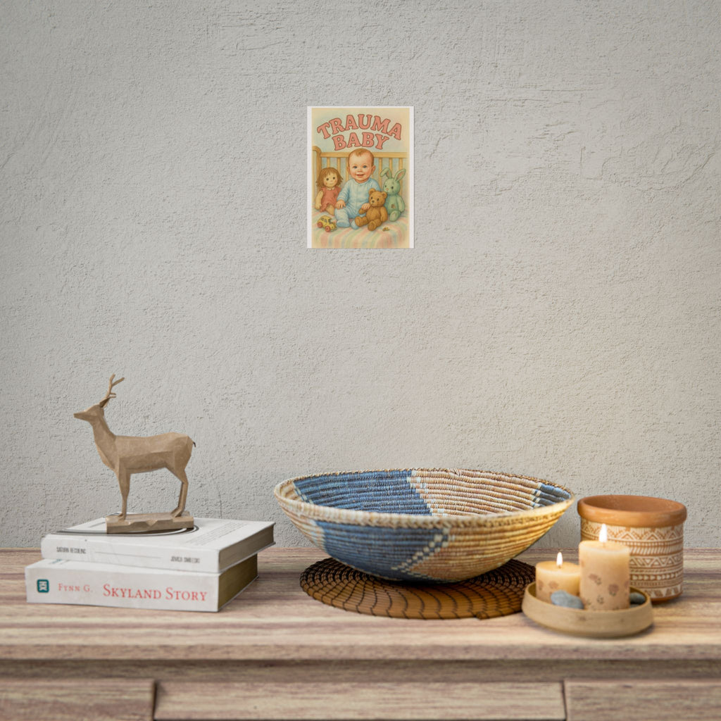 Trauma Baby Poster 6" x 8"