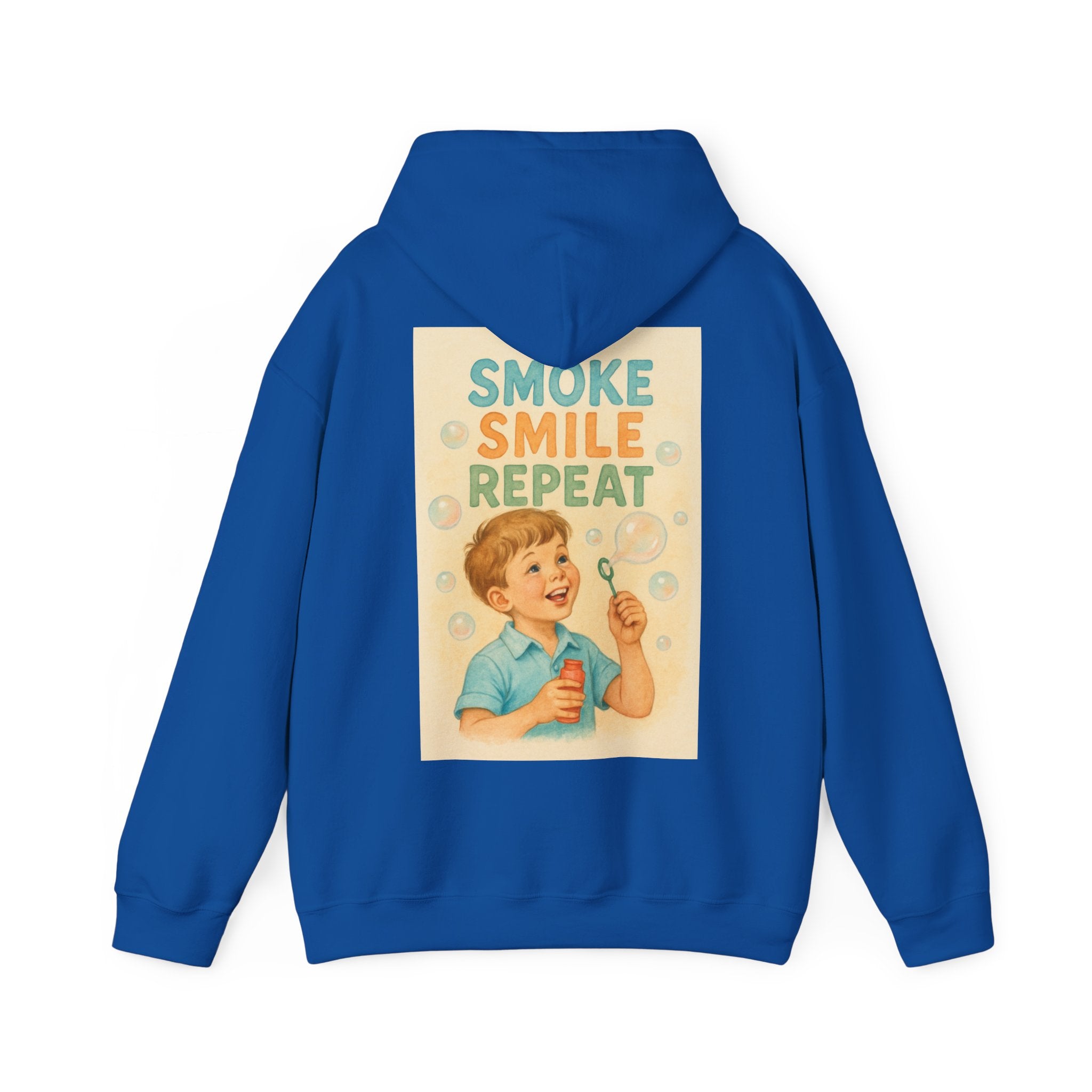 Smoke Smile Repeat - Unisex Funny Hoodie