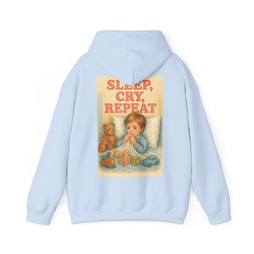 Sleep Cry Repeat - Unisex Funny Hoodie