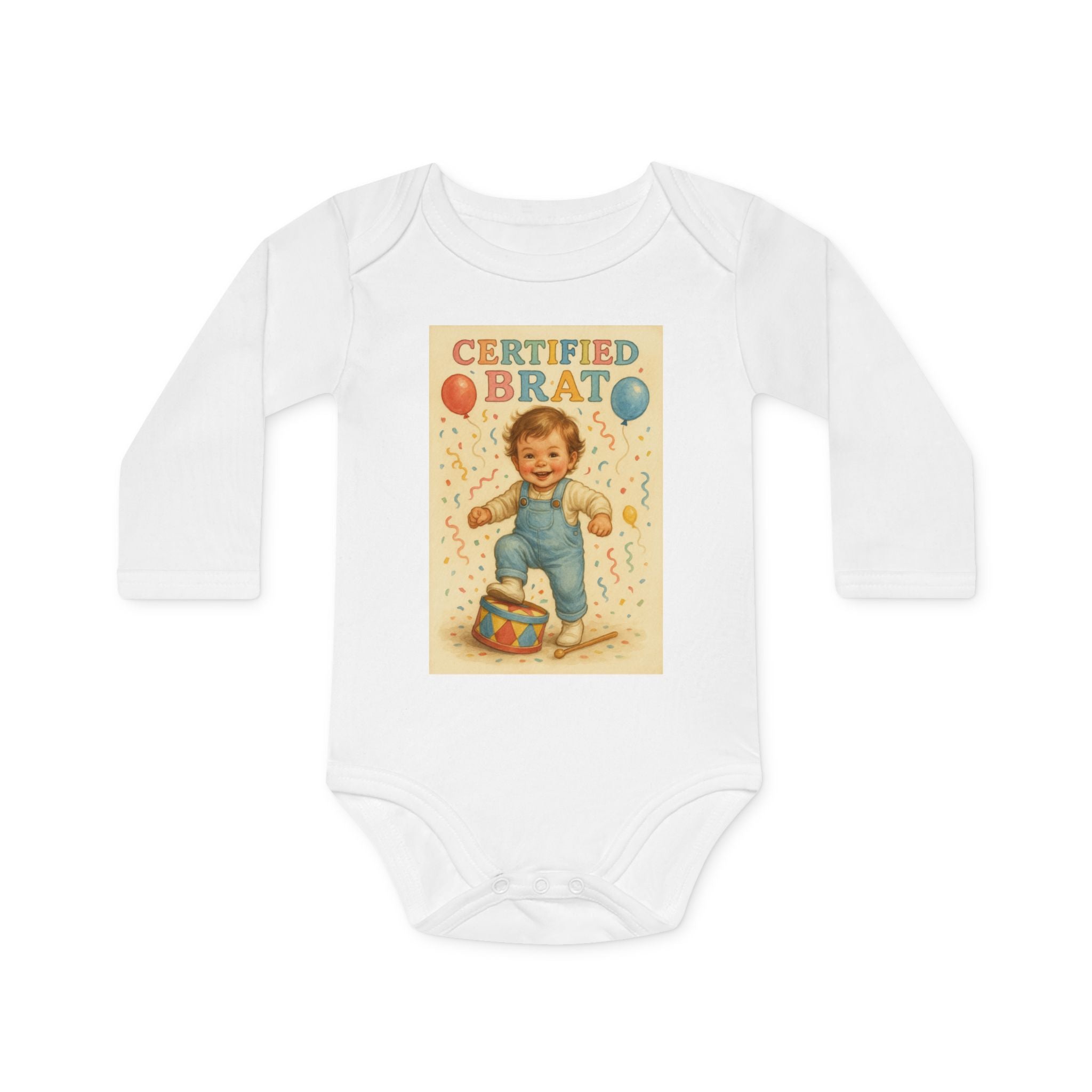 Certified Brat - Funny Baby Bodysuit