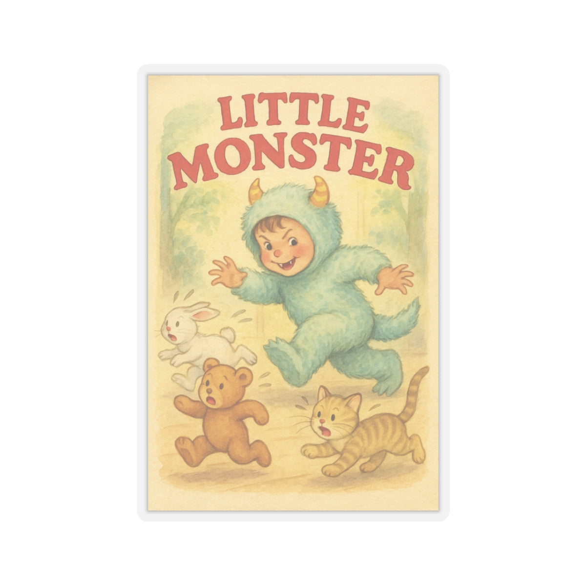 Little Monster Sticker