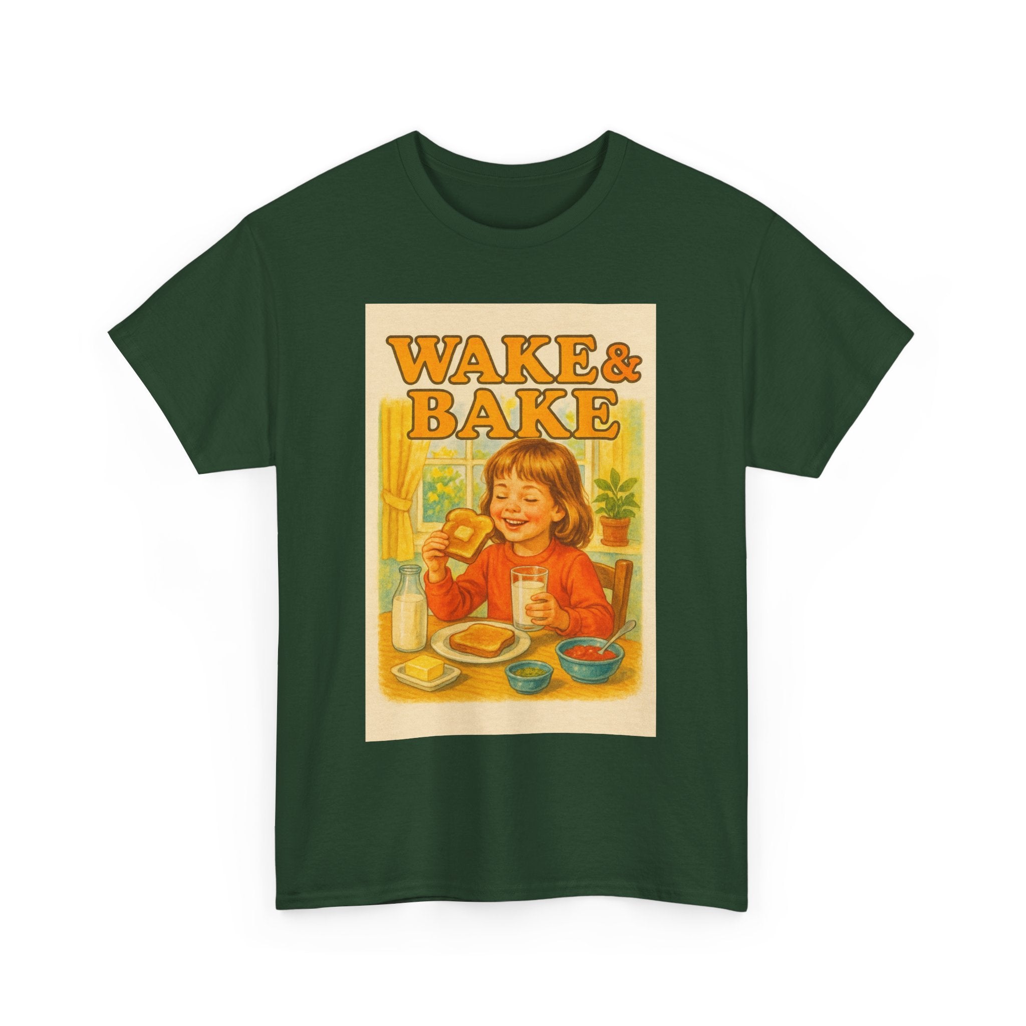 Wake & Bake - Unisex Funny T-Shirt