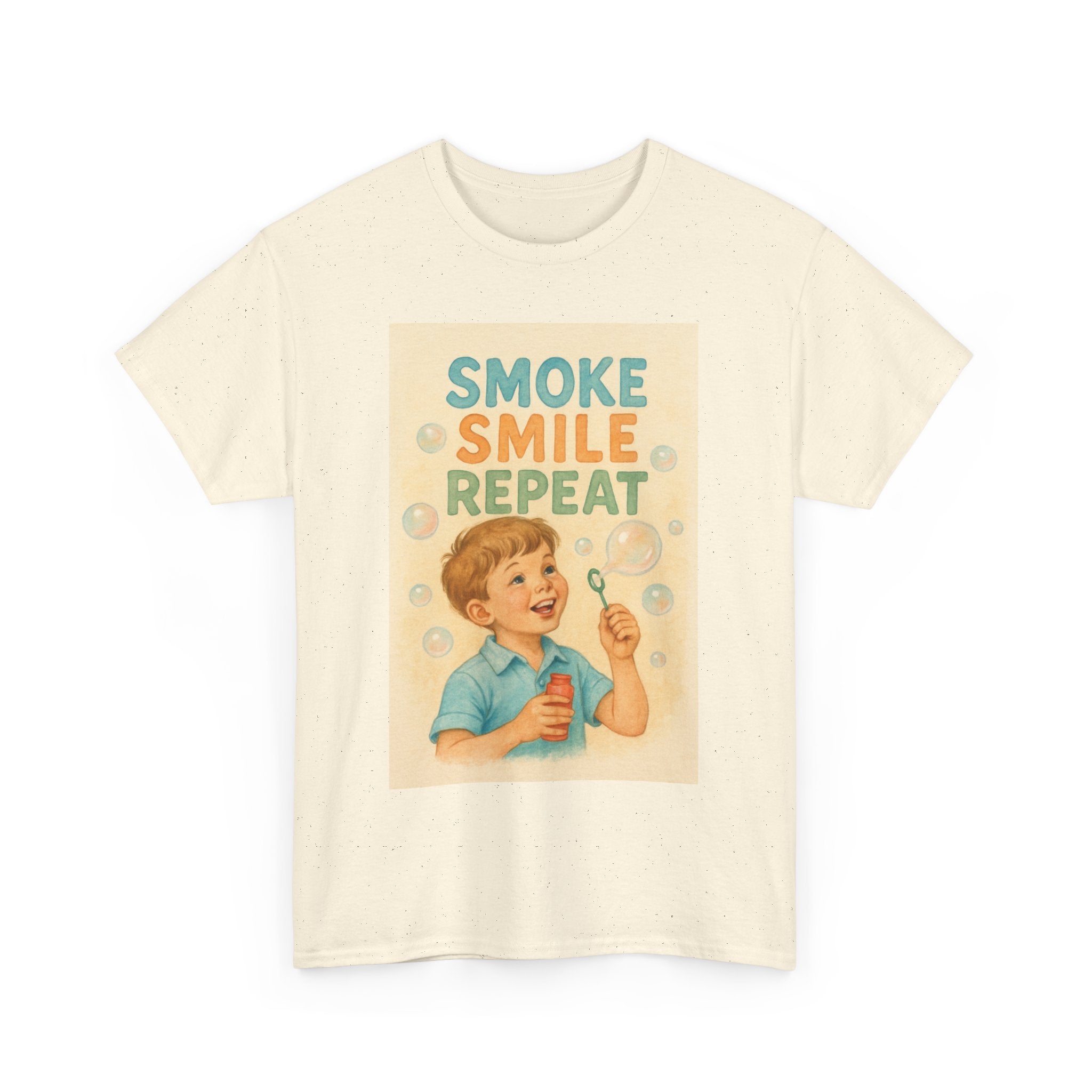Smoke, Smile, Repeat - Unisex Funny T-Shirt