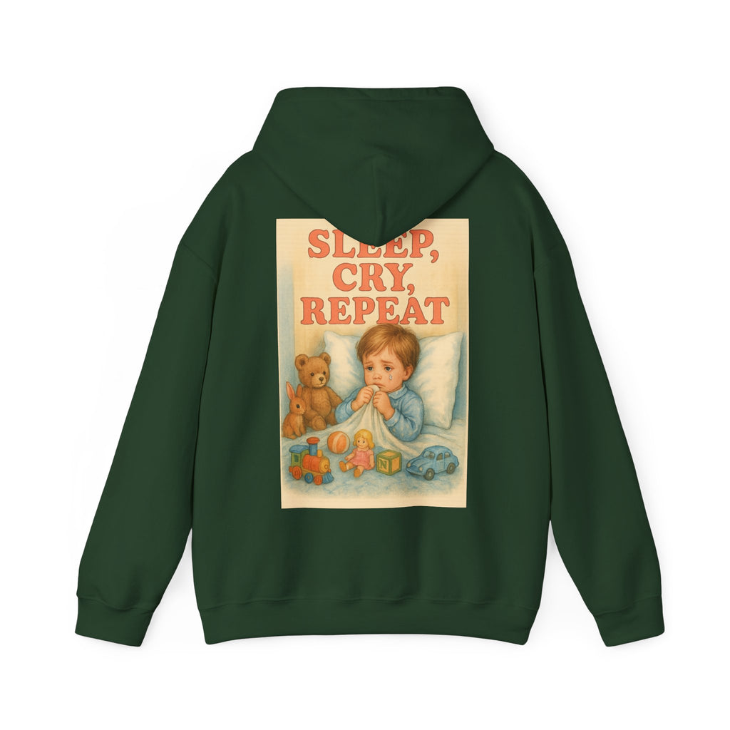Sleep Cry Repeat - Unisex Funny Hoodie