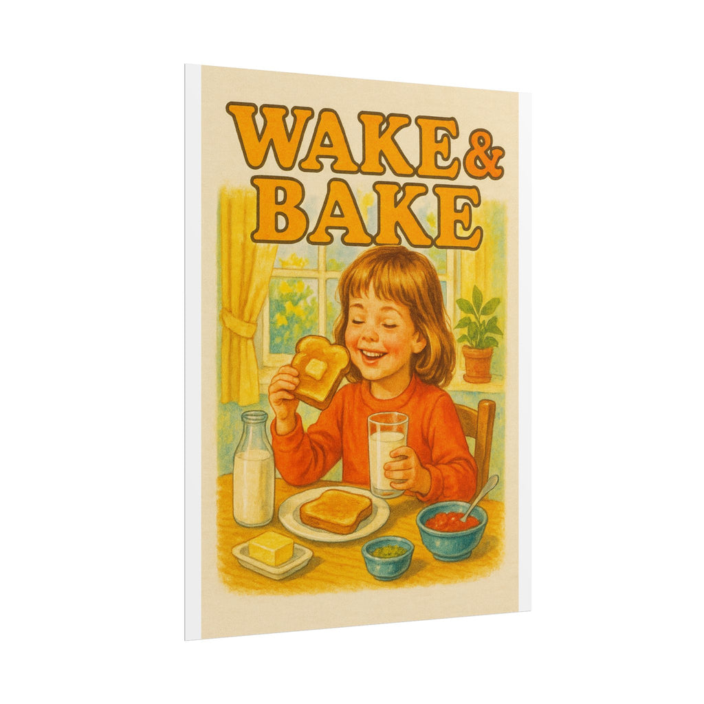 Wake & Bake Poster 6" x 8"
