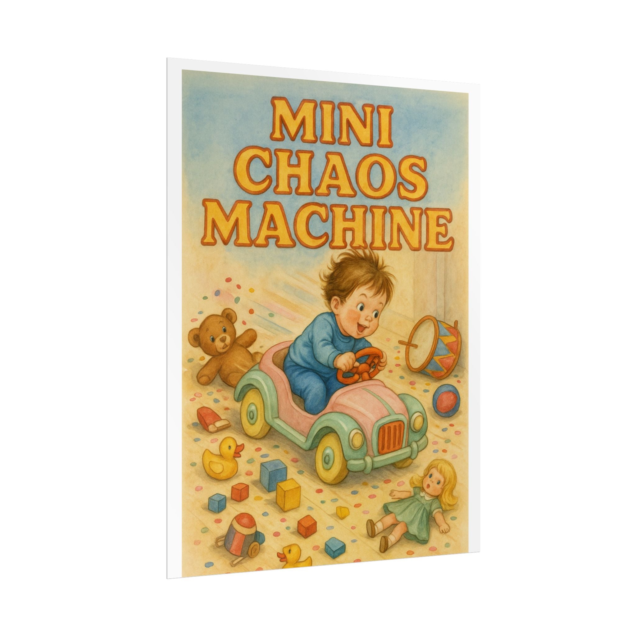 Mini Chaos Machine Poster 6" x 8"