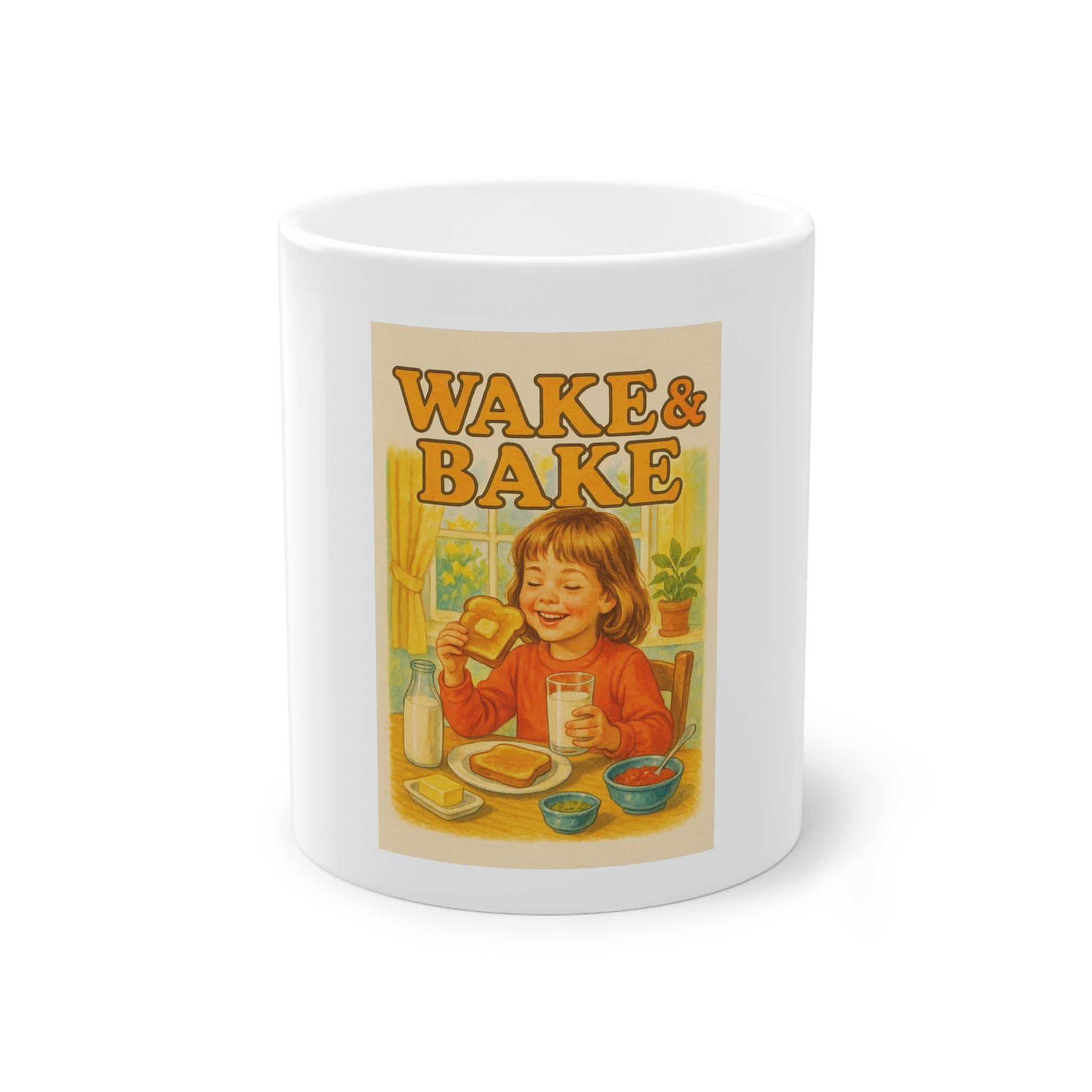 Wake & Bake Funny Mug