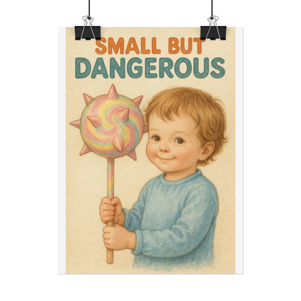 Small But Dangerous Poster 6" x 8"