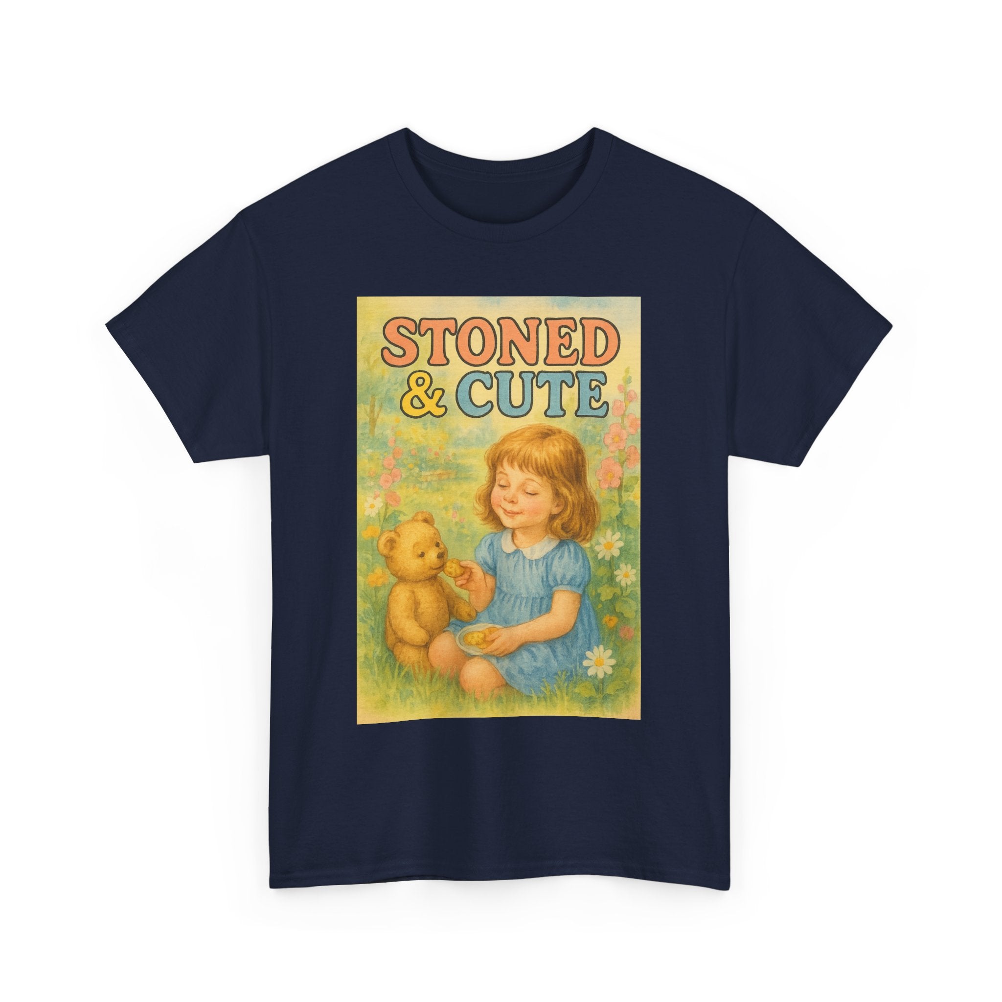 Stoned & Cute - Unisex Funny T-Shirt