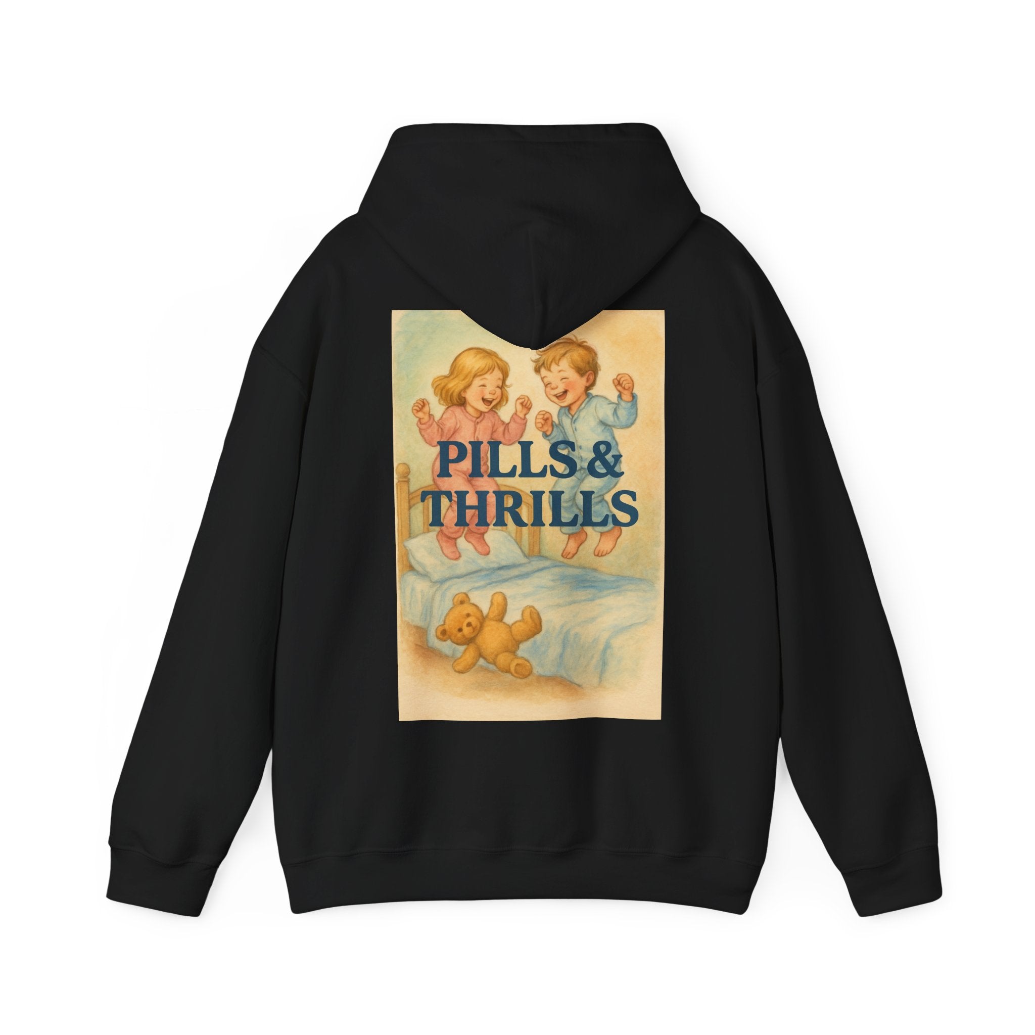 Pills & Thrills - Unisex Funny Hoodie