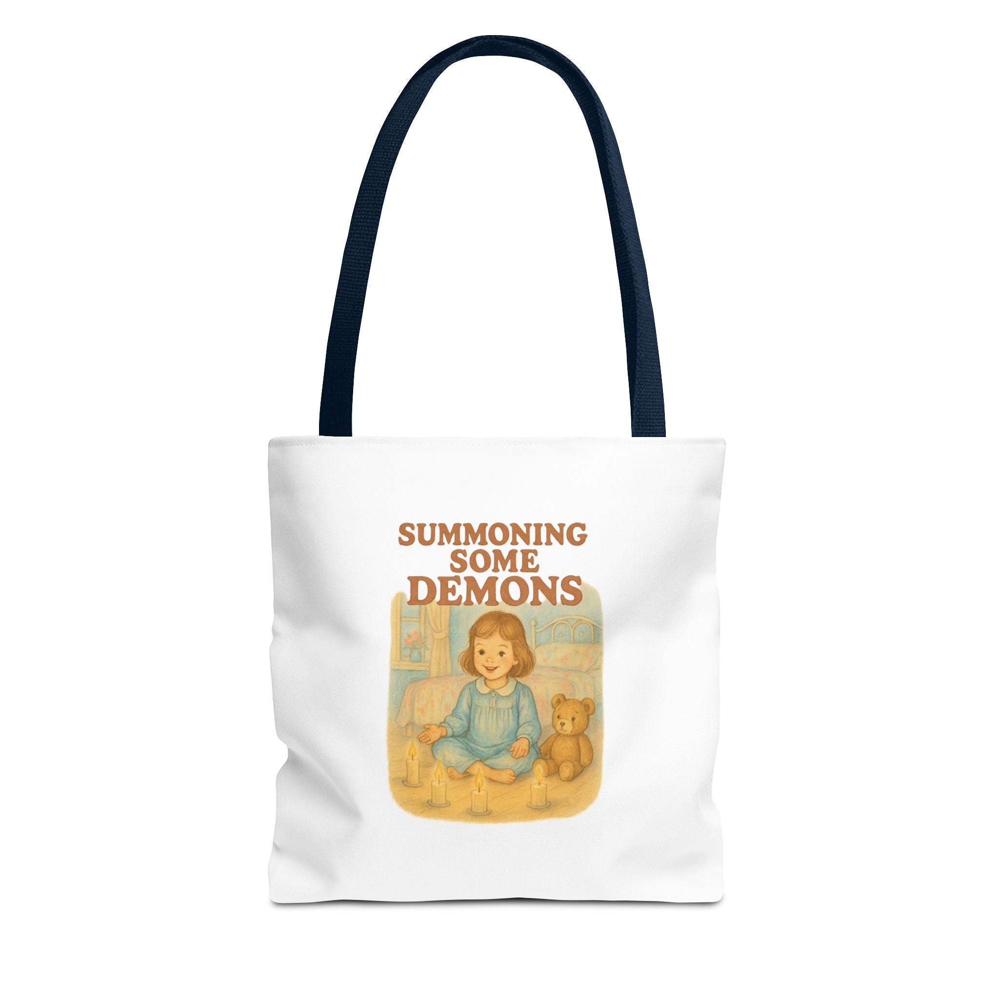 Summoning Some Demons & Candy Chaos - Tote Bag  Fun Eco-Friendly Shoulder Bag