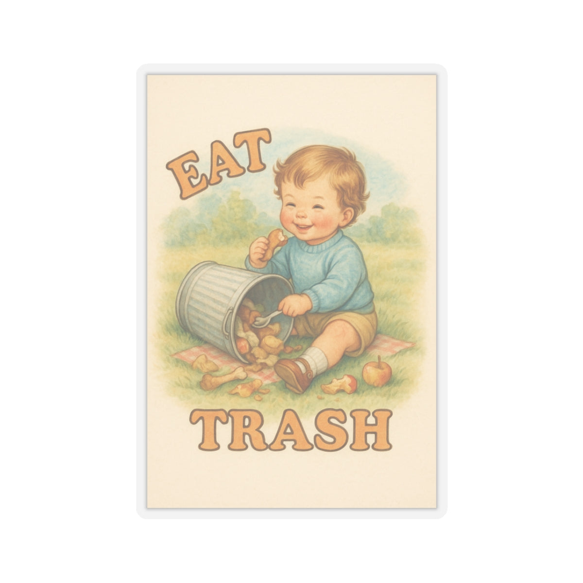 Eat Trash Sticker