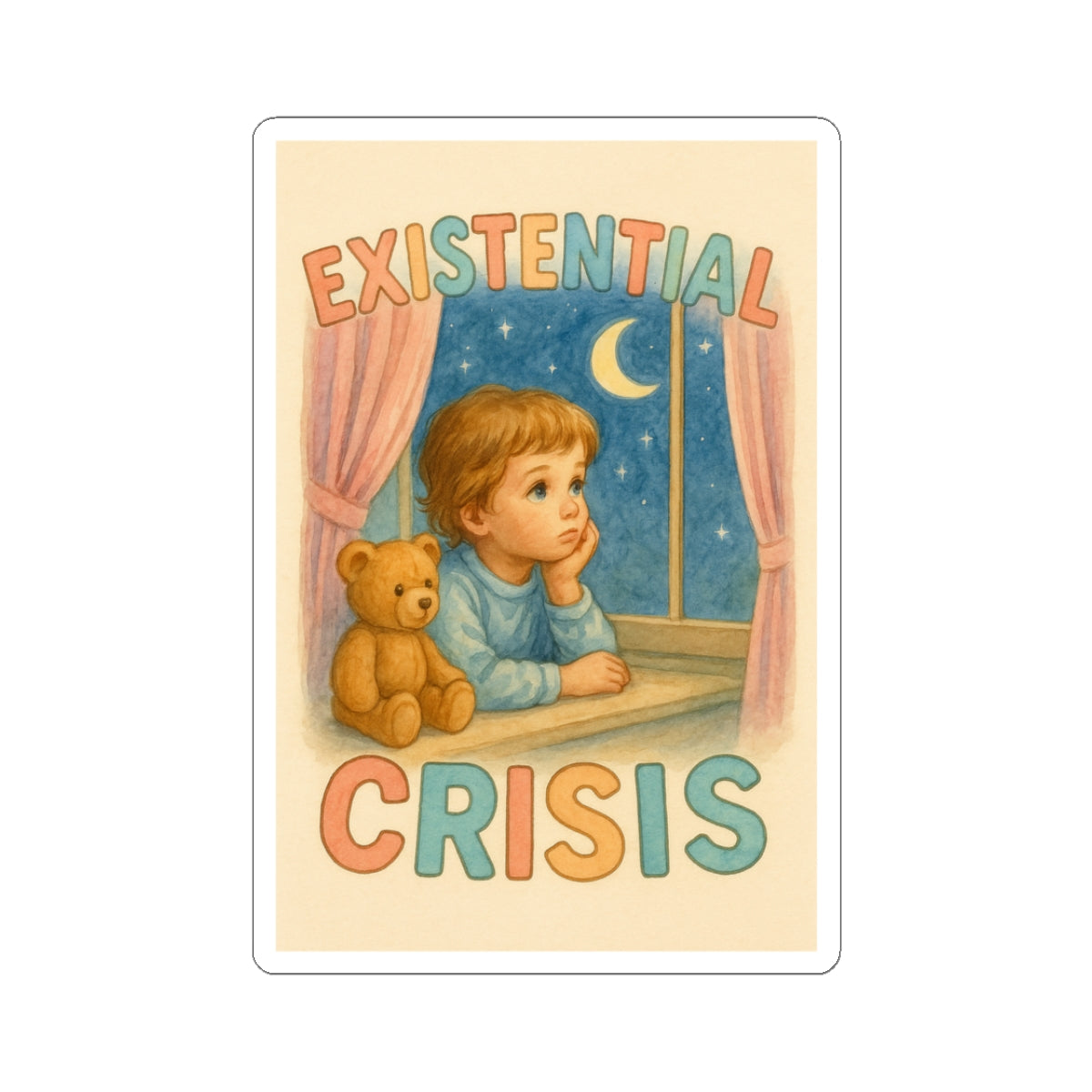 Existential Crisis Sticker
