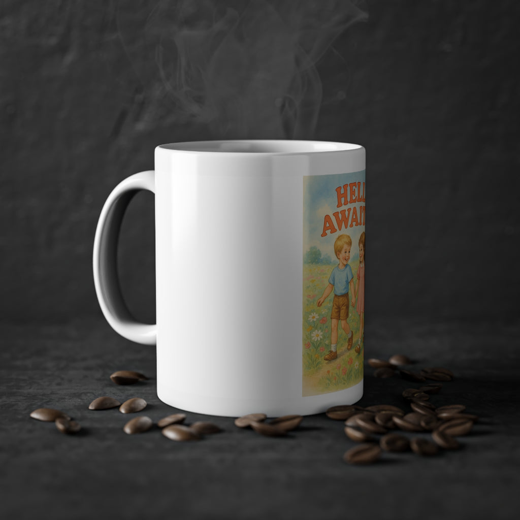 Hell Awaits Funny Mug