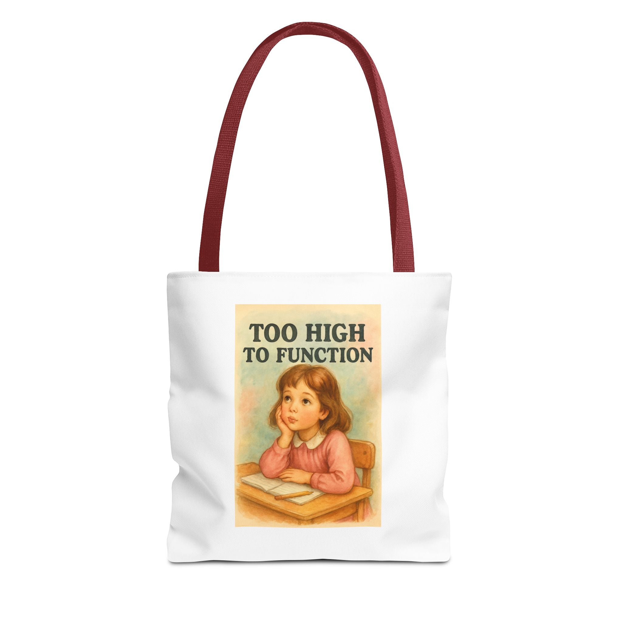 Too High To Function & Candy Chaos - Tote Bag  Fun Eco-Friendly Shoulder Bag