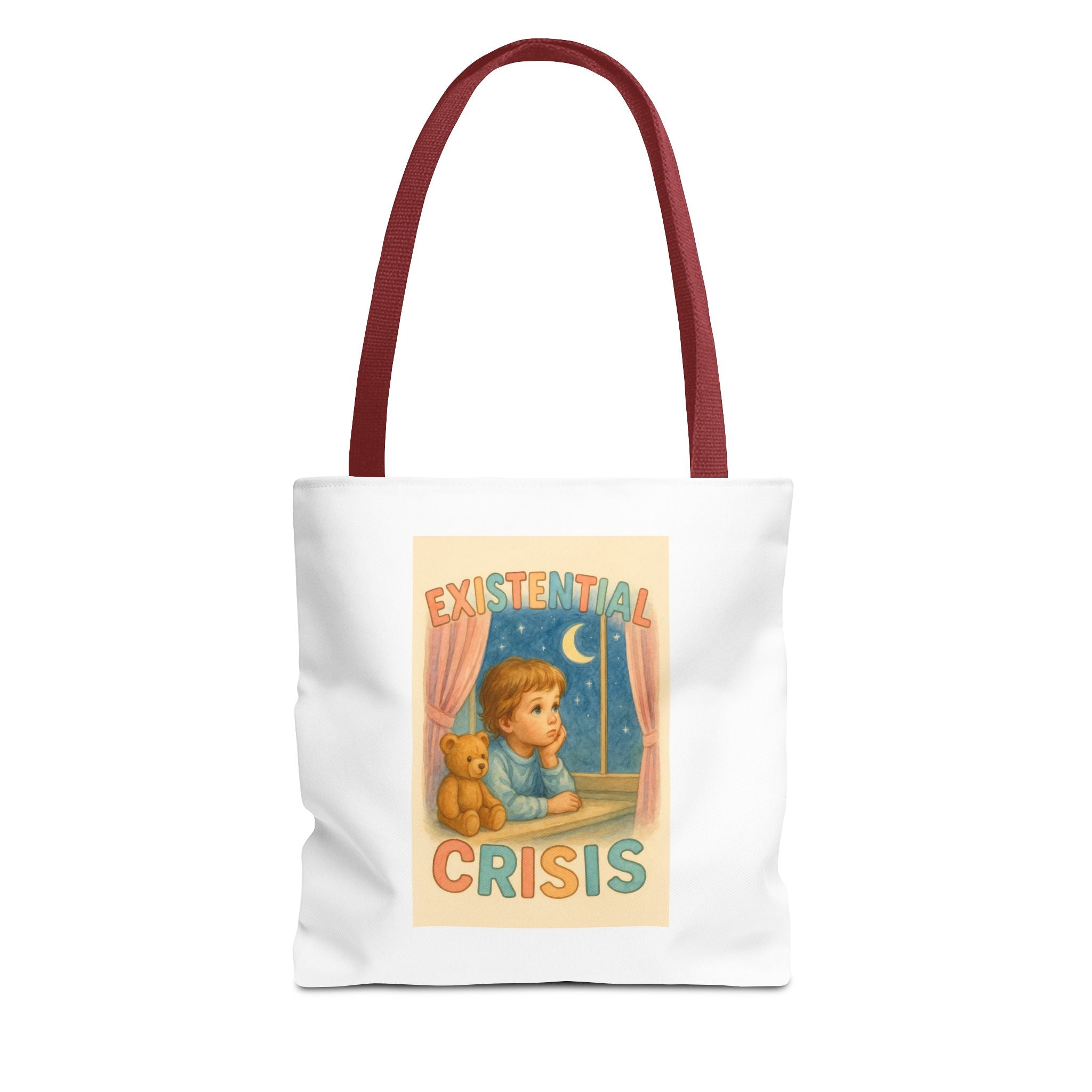 Existential Crisis & Candy Chaos - Tote Bag  Fun Eco-Friendly Shoulder Bag