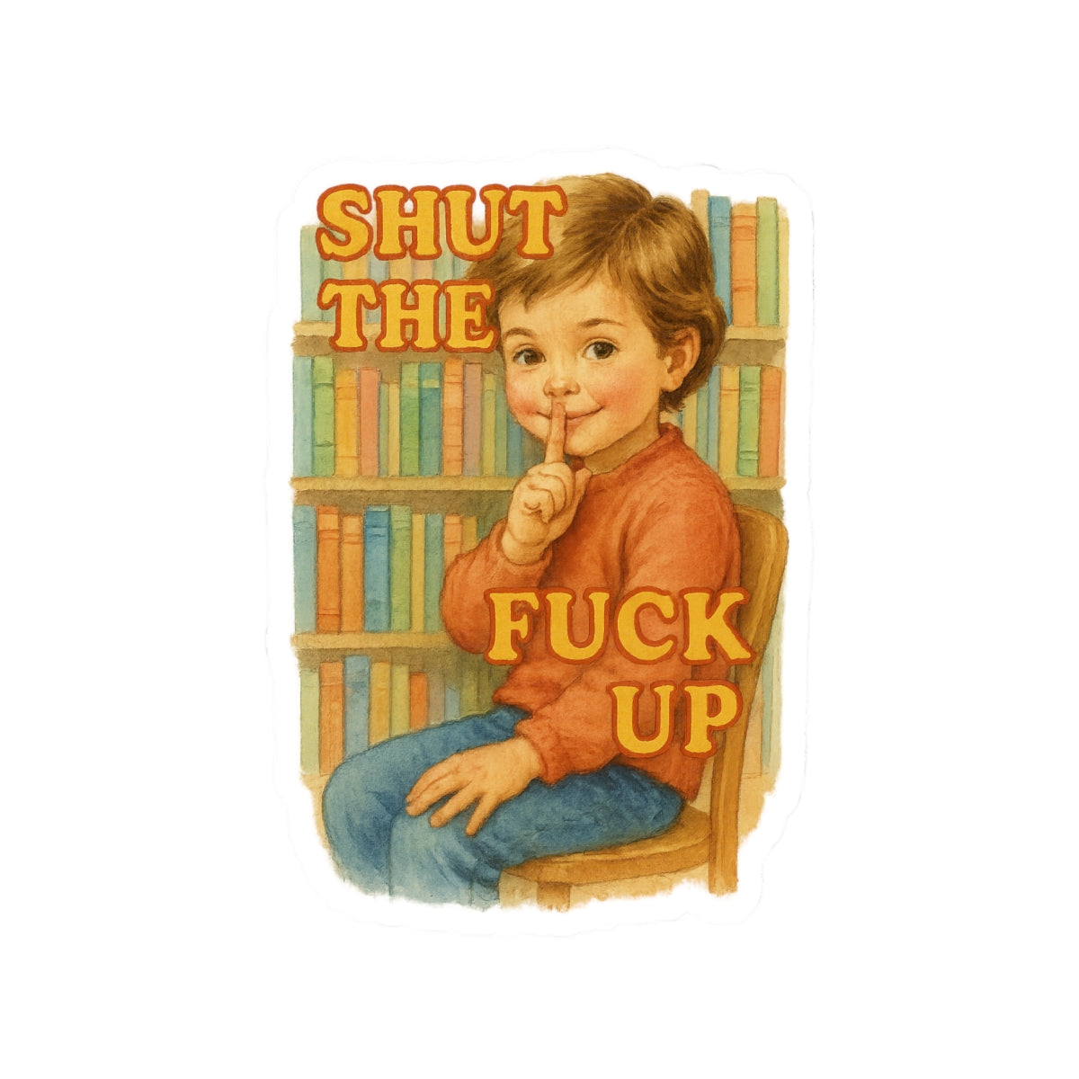 Shut The Fuck Up Sticker