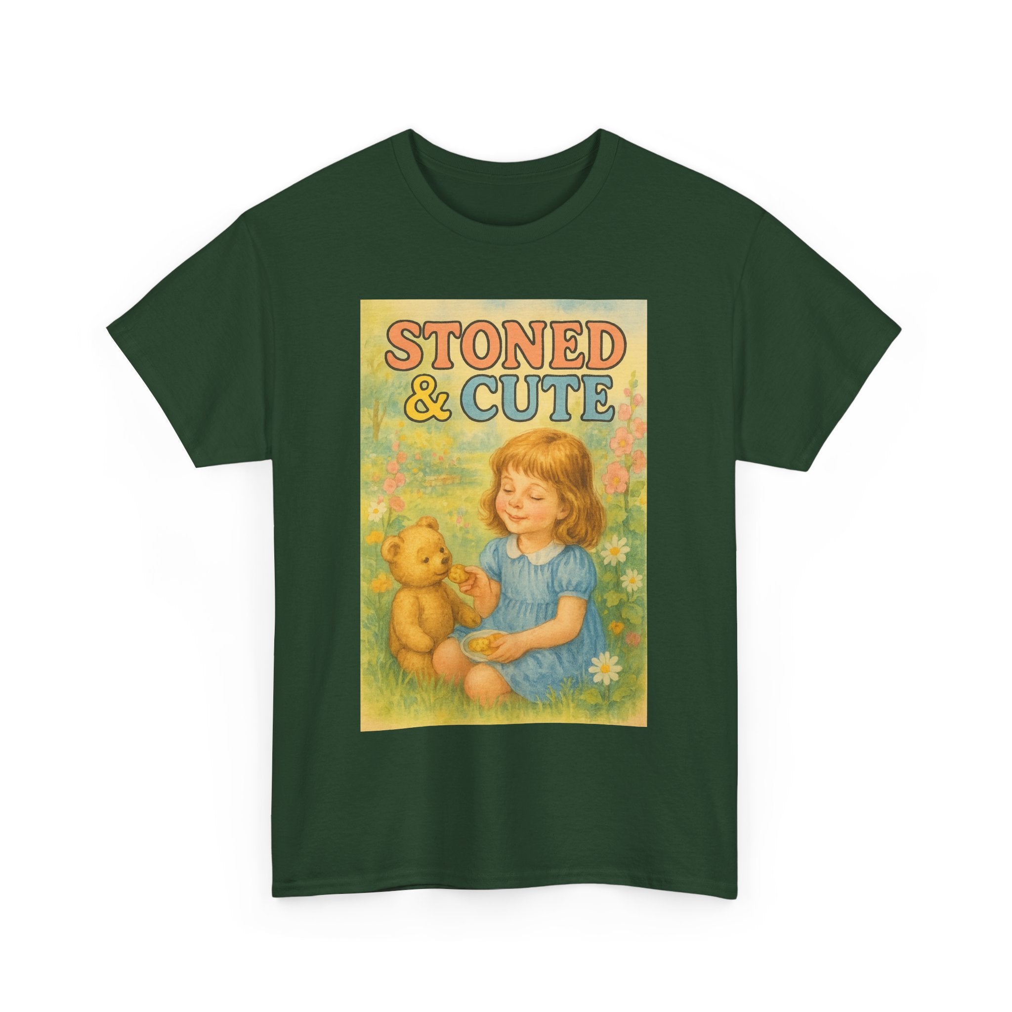 Stoned & Cute - Unisex Funny T-Shirt