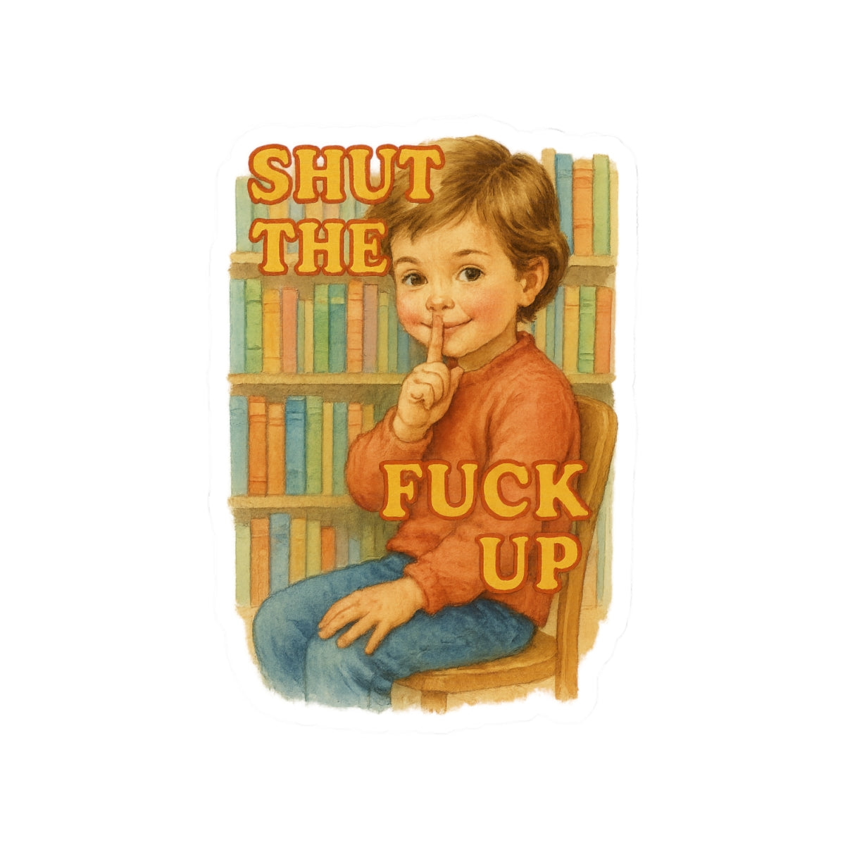 Shut The Fuck Up Sticker