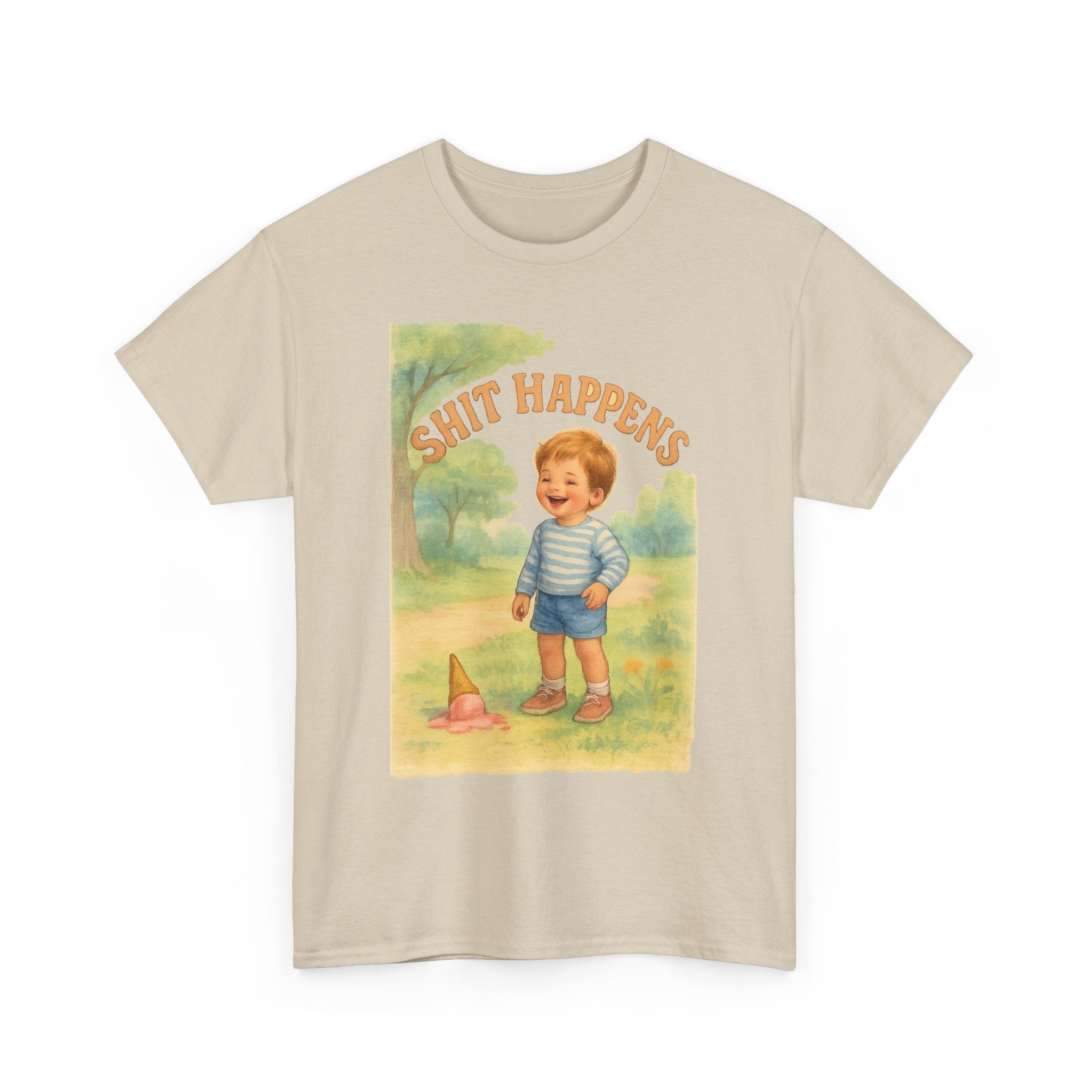 Shit Happens - Unisex Funny T-Shirt