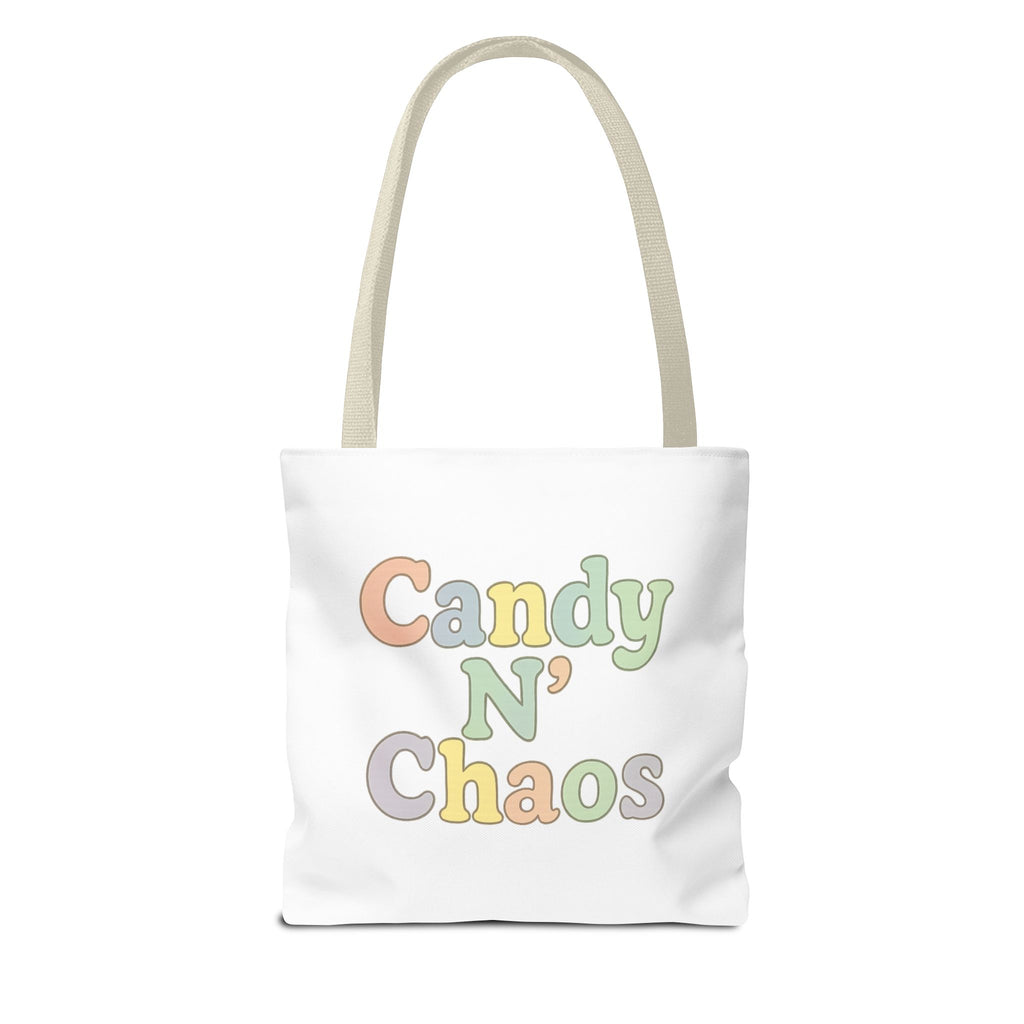 Hell Awaits & Candy Chaos - Tote Bag  Fun Eco-Friendly Shoulder Bag