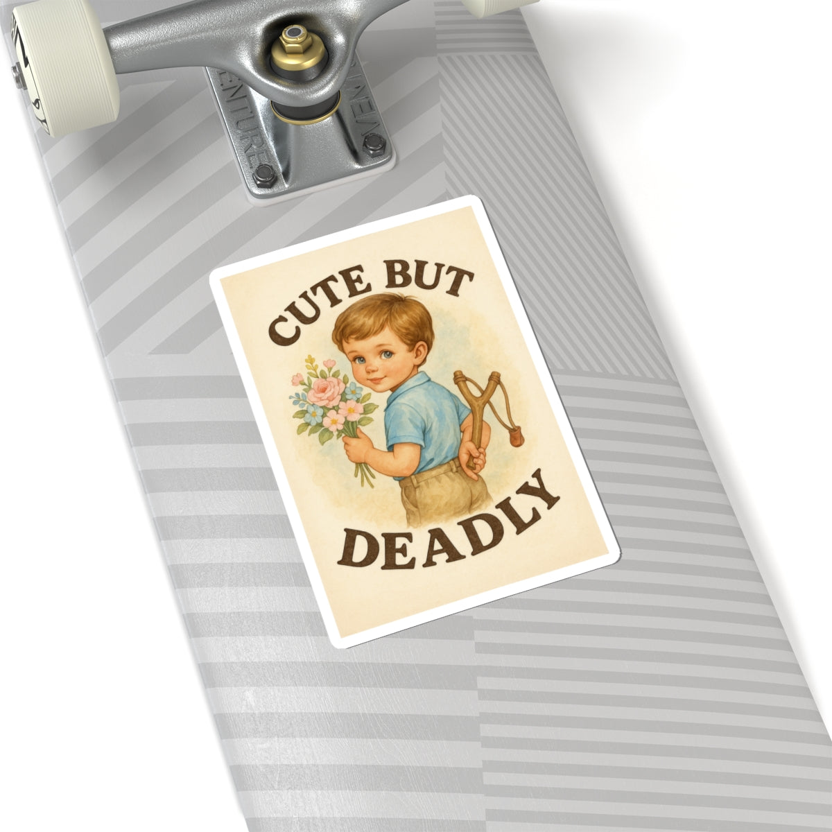 Cute But Deadly Sticker