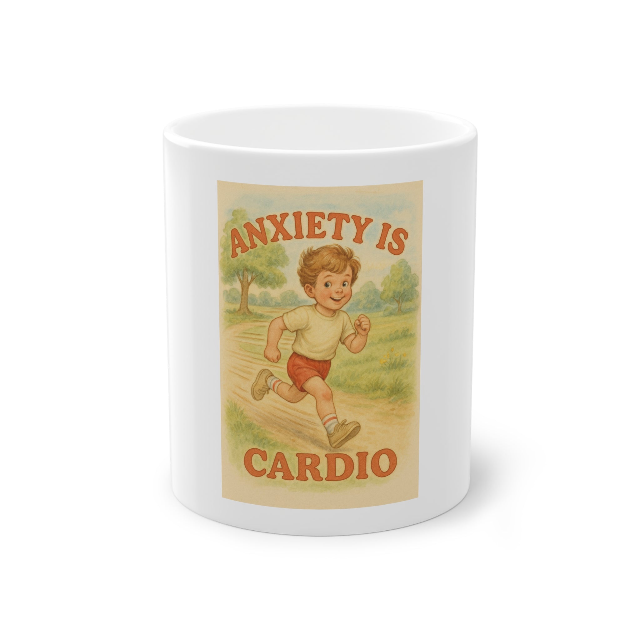 Anxiety is My Cardio Funny Mug