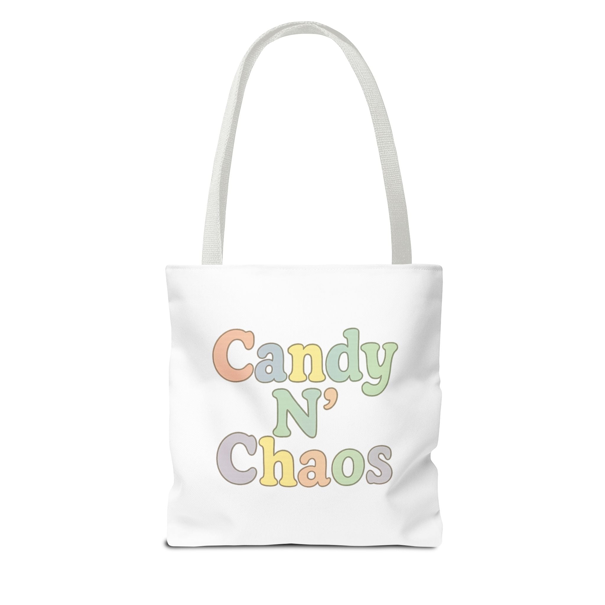 Wake & Bake & Candy Chaos - Tote Bag  Fun Eco-Friendly Shoulder Bag