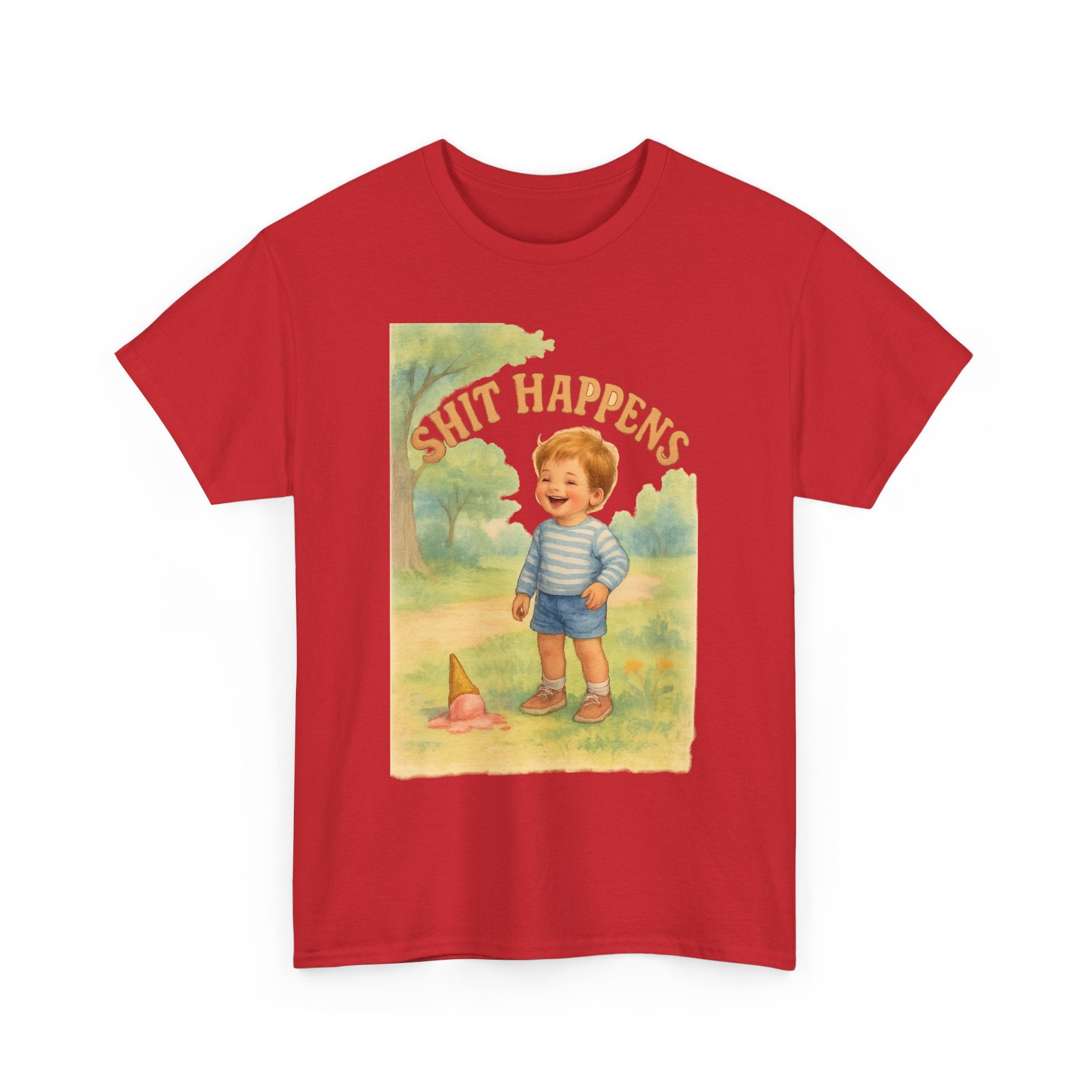 Shit Happens - Unisex Funny T-Shirt