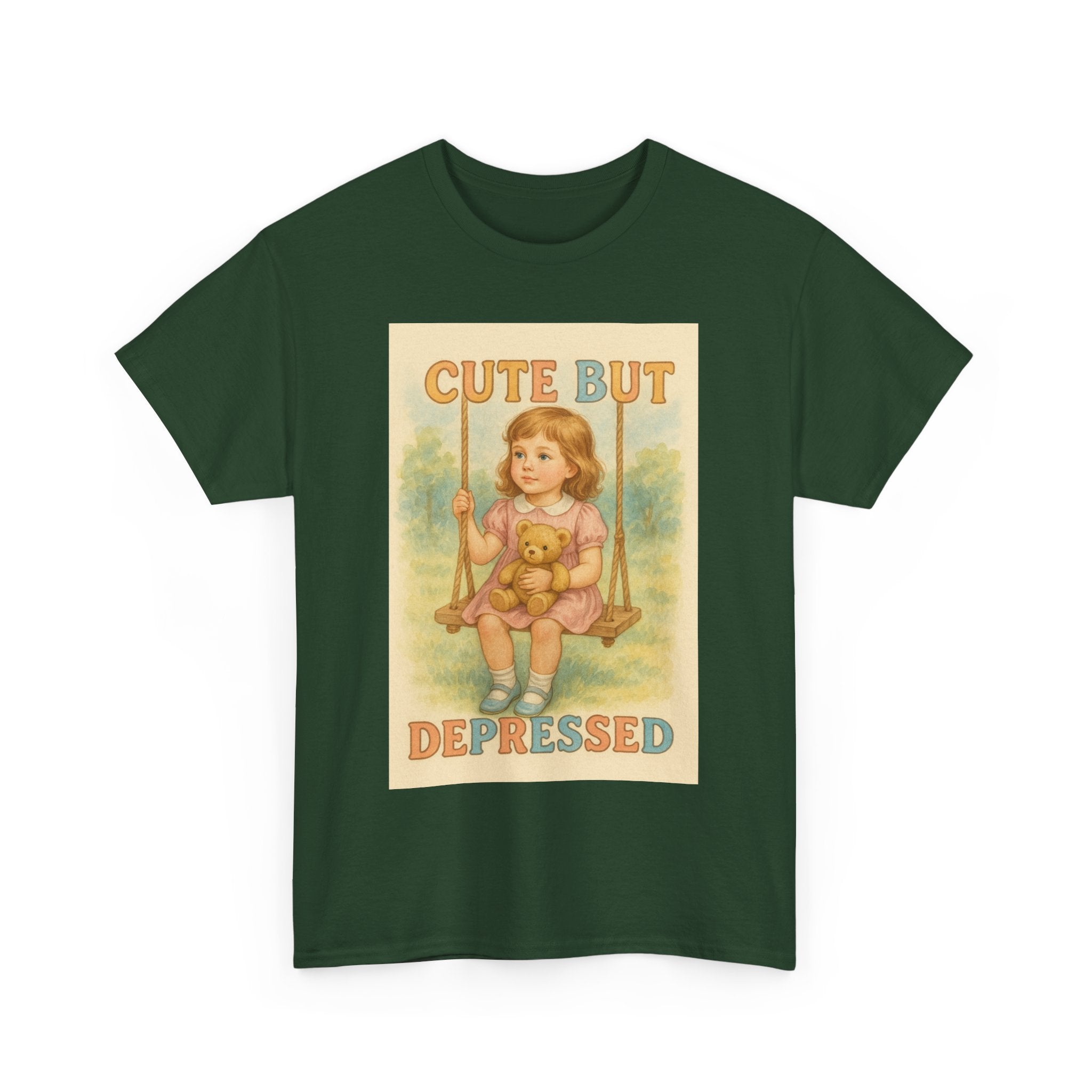 Cute But Depressed - Unisex Funny T-Shirt