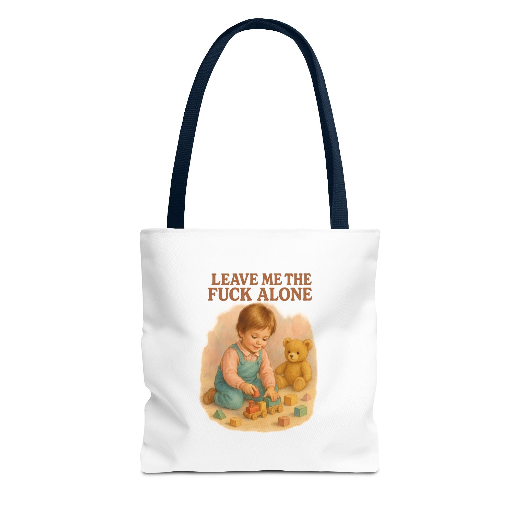Leave Me The Fuck Alone & Candy Chaos - Tote Bag  Fun Eco-Friendly Shoulder Bag
