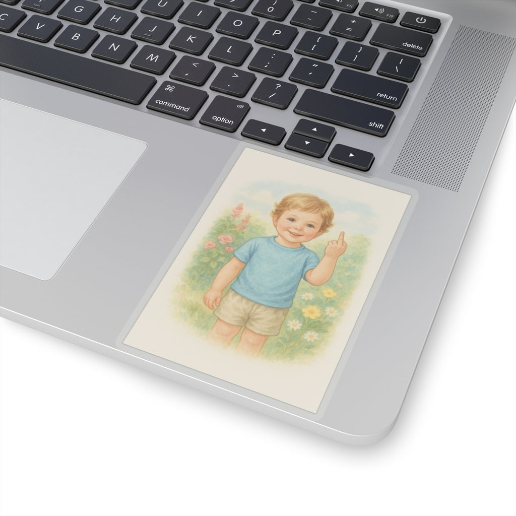 Middle Finger Sticker