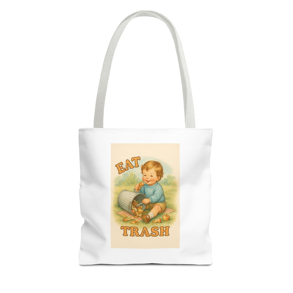 Eat Trash & Candy Chaos - Tote Bag  Fun Eco-Friendly Shoulder Bag