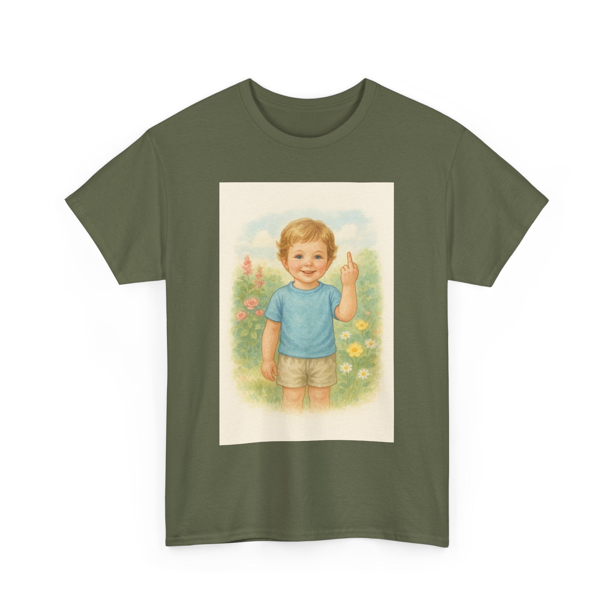 Middle Finger - Unisex Funny T-Shirt