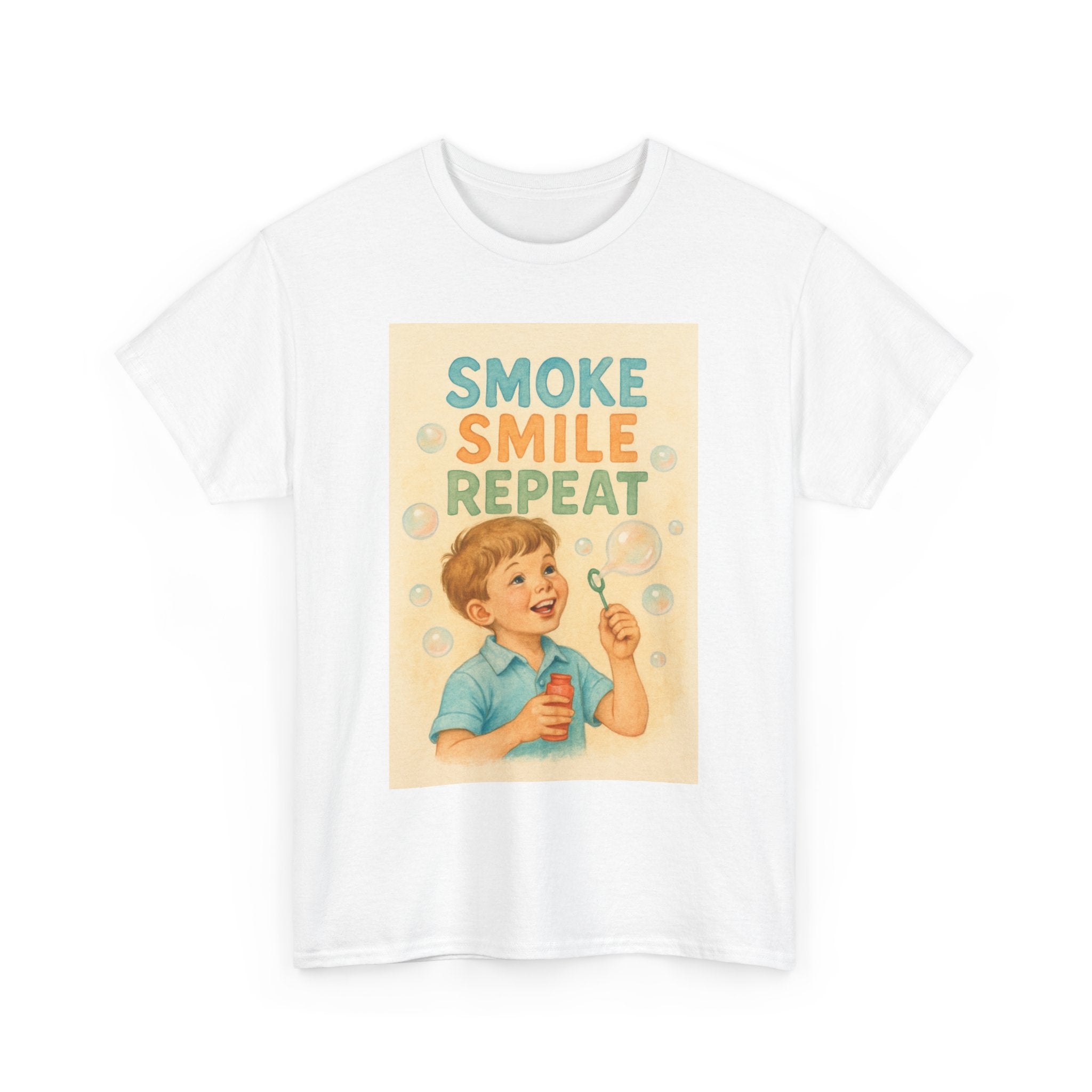 Smoke, Smile, Repeat - Unisex Funny T-Shirt